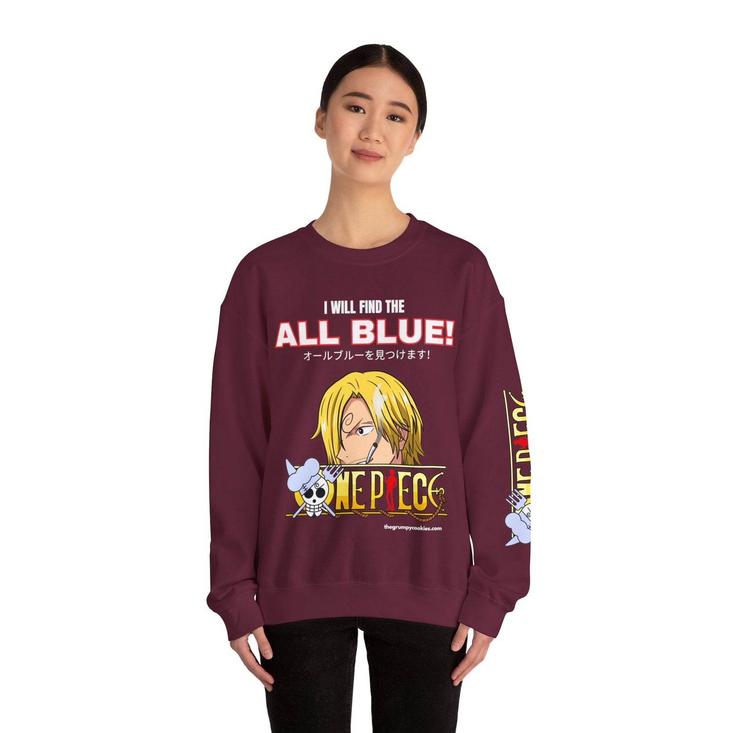 One Piece - Dream Follower Unisex Heavy Blend™ Crewneck Sweatshirt