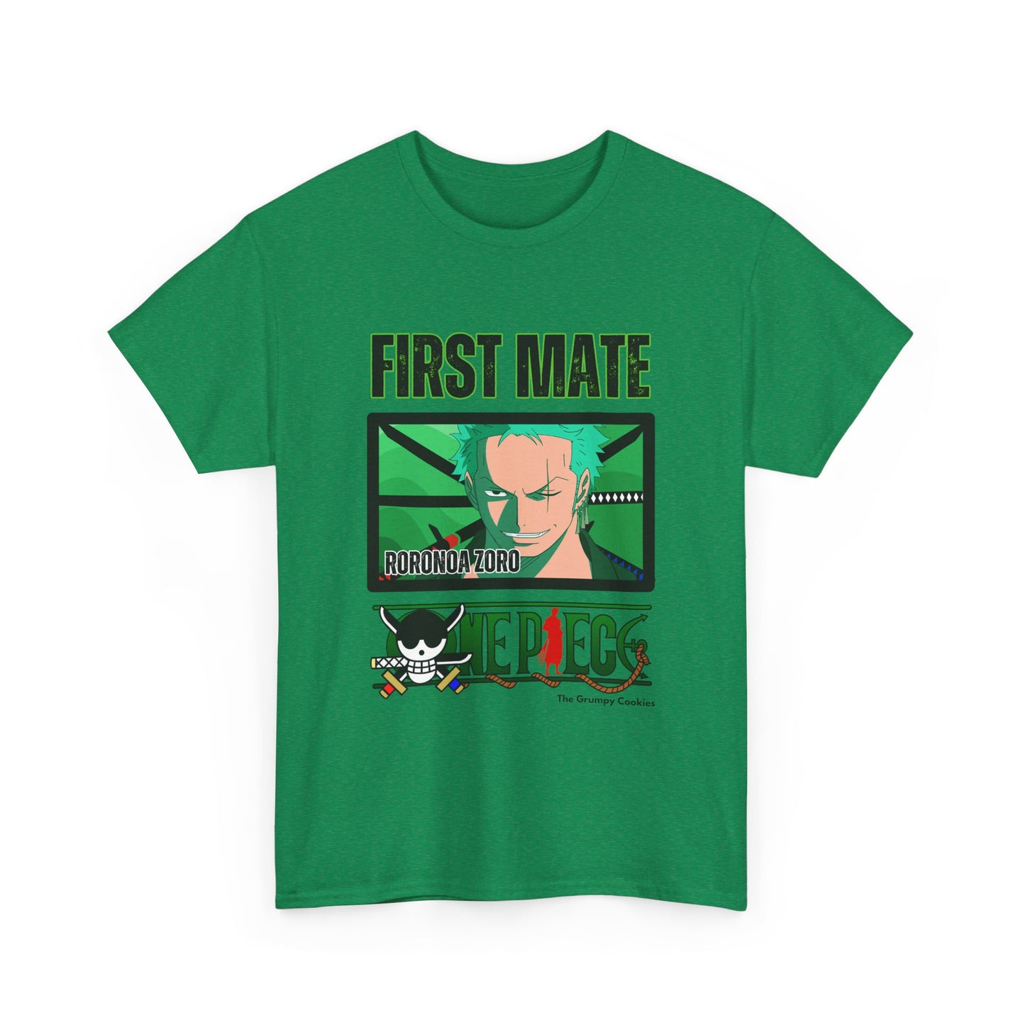 One Piece - First Mate Zoro Unisex Heavy Cotton Tee