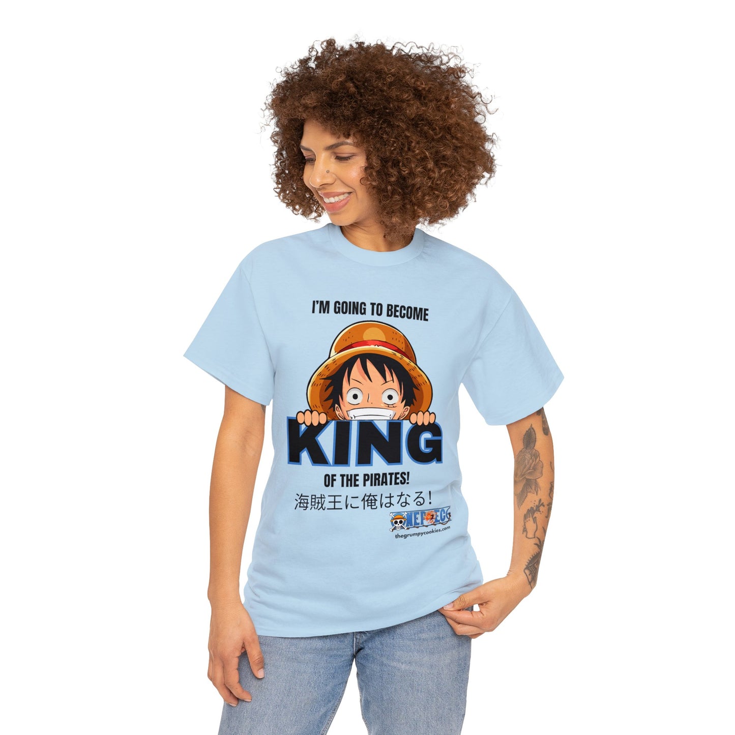 One Piece - King of the Pirates Unisex Heavy Cotton Tee