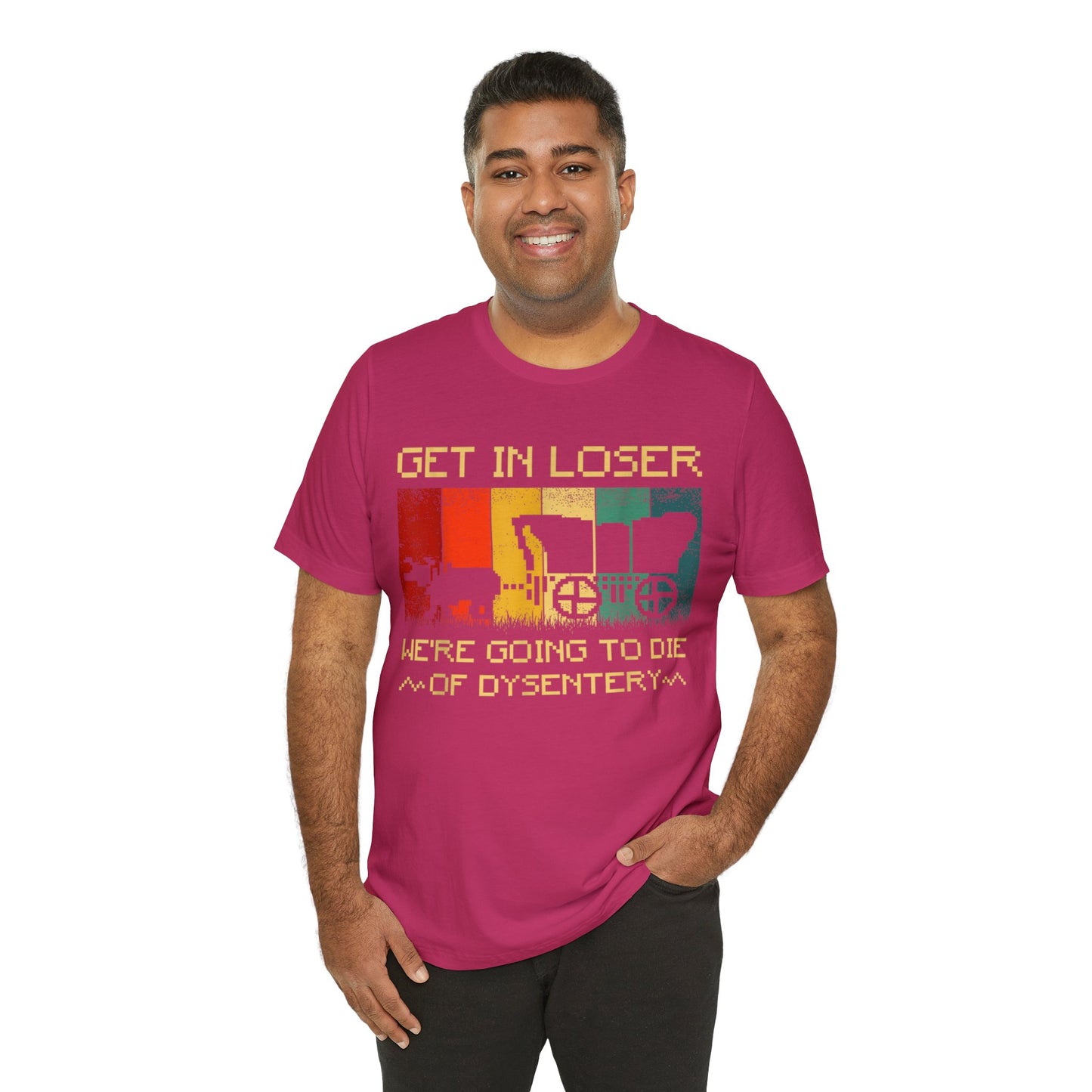 Oregon Trail- Everyone Dies Short Sleeve Tee
