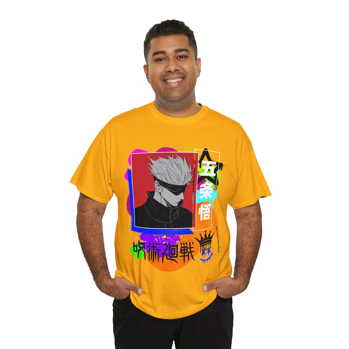 Jujutsu Kaisen - Emo Gojo Unisex Heavy Cotton Tee