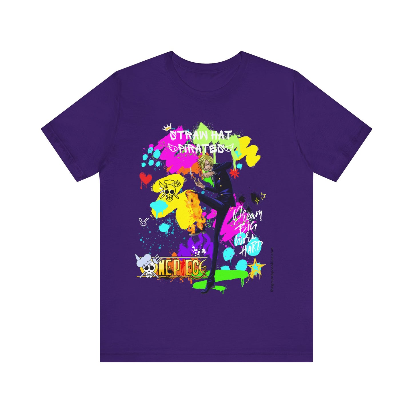 One Piece - Graffiti Sanji Unisex Jersey Short Sleeve Tee