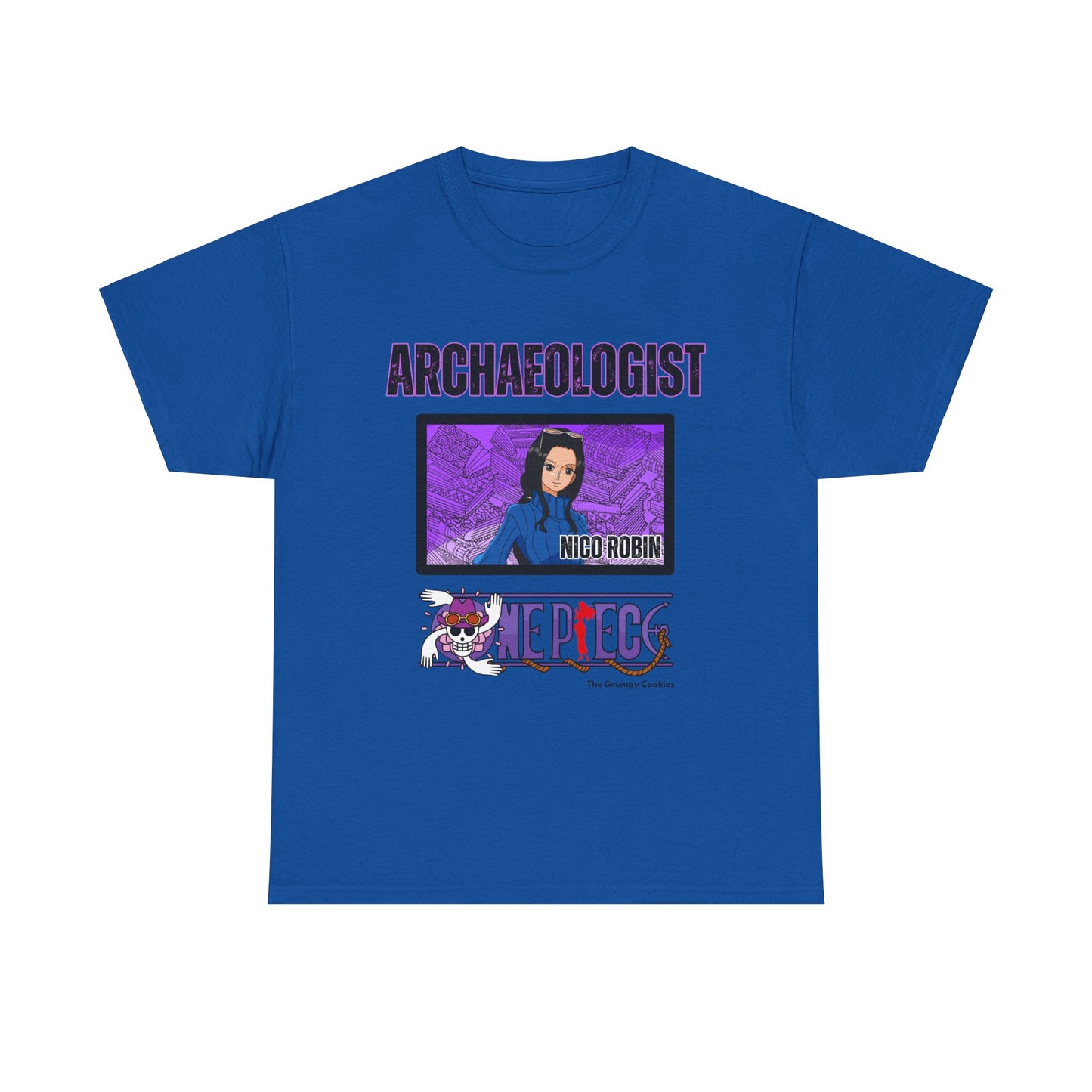 One Piece - Archaeologist Robin Unisex Heavy Cotton Tee
