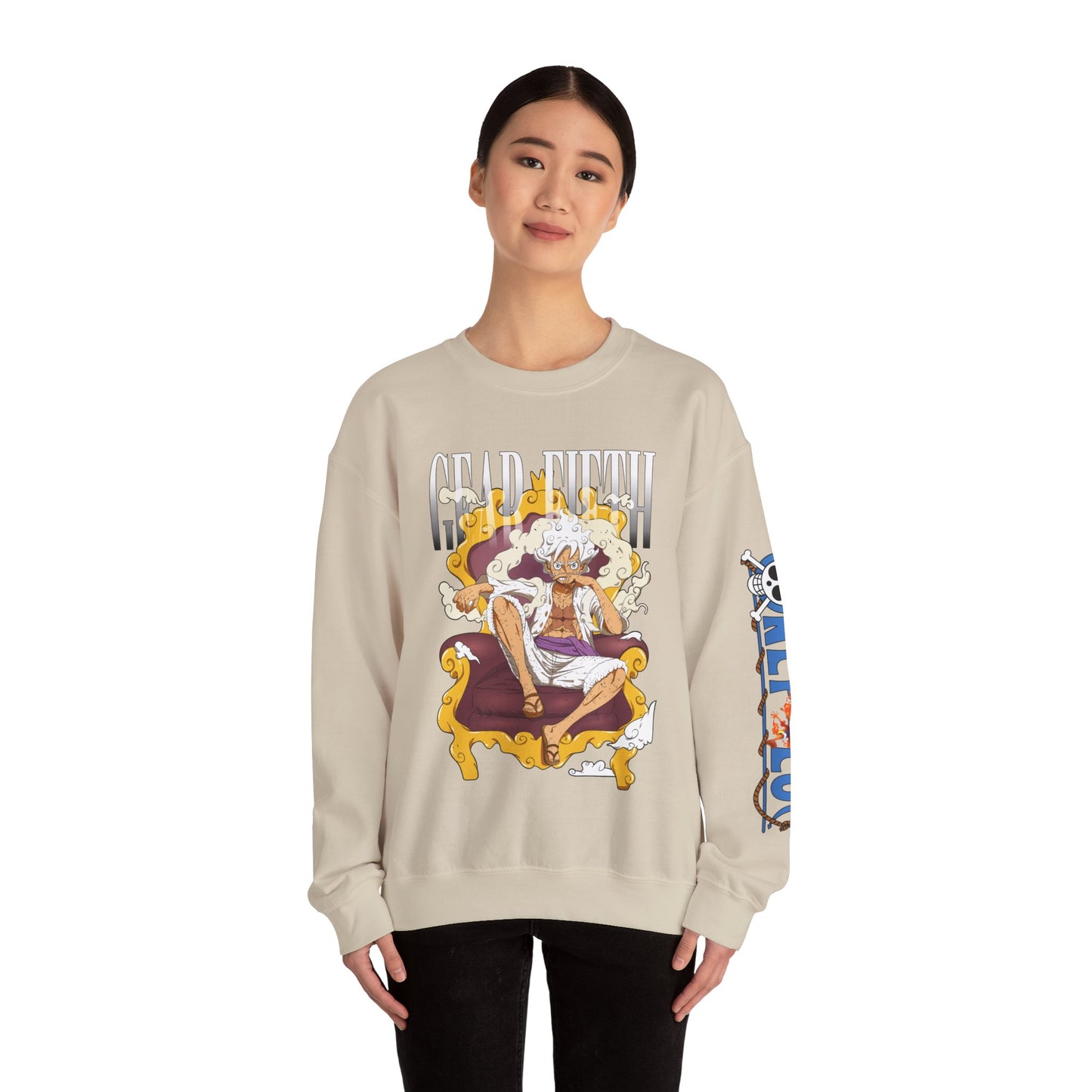 One Piece - Gear Fifth Unisex Heavy Blend™ Crewneck Sweatshirt