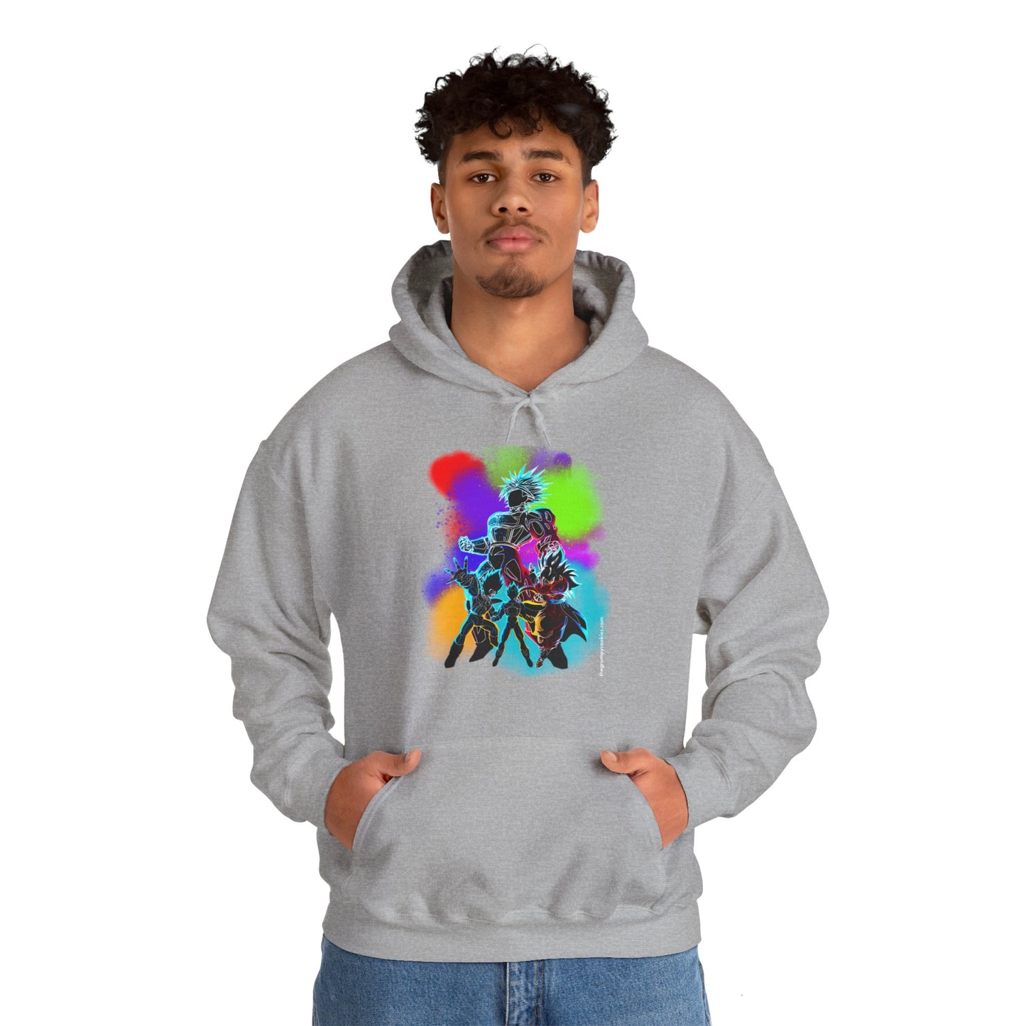 Dragon Ball - Technicolor Unisex Heavy Blend™ Hooded Sweatshirt