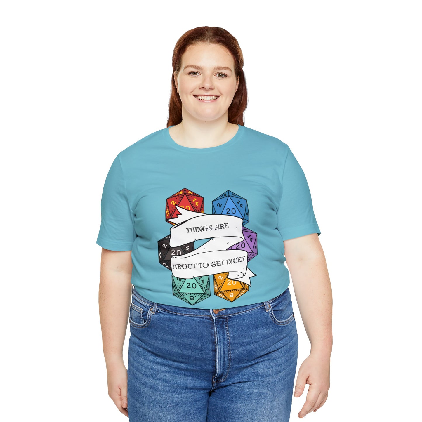 Dungeons & Dragons - Dicey Short Sleeve Tee