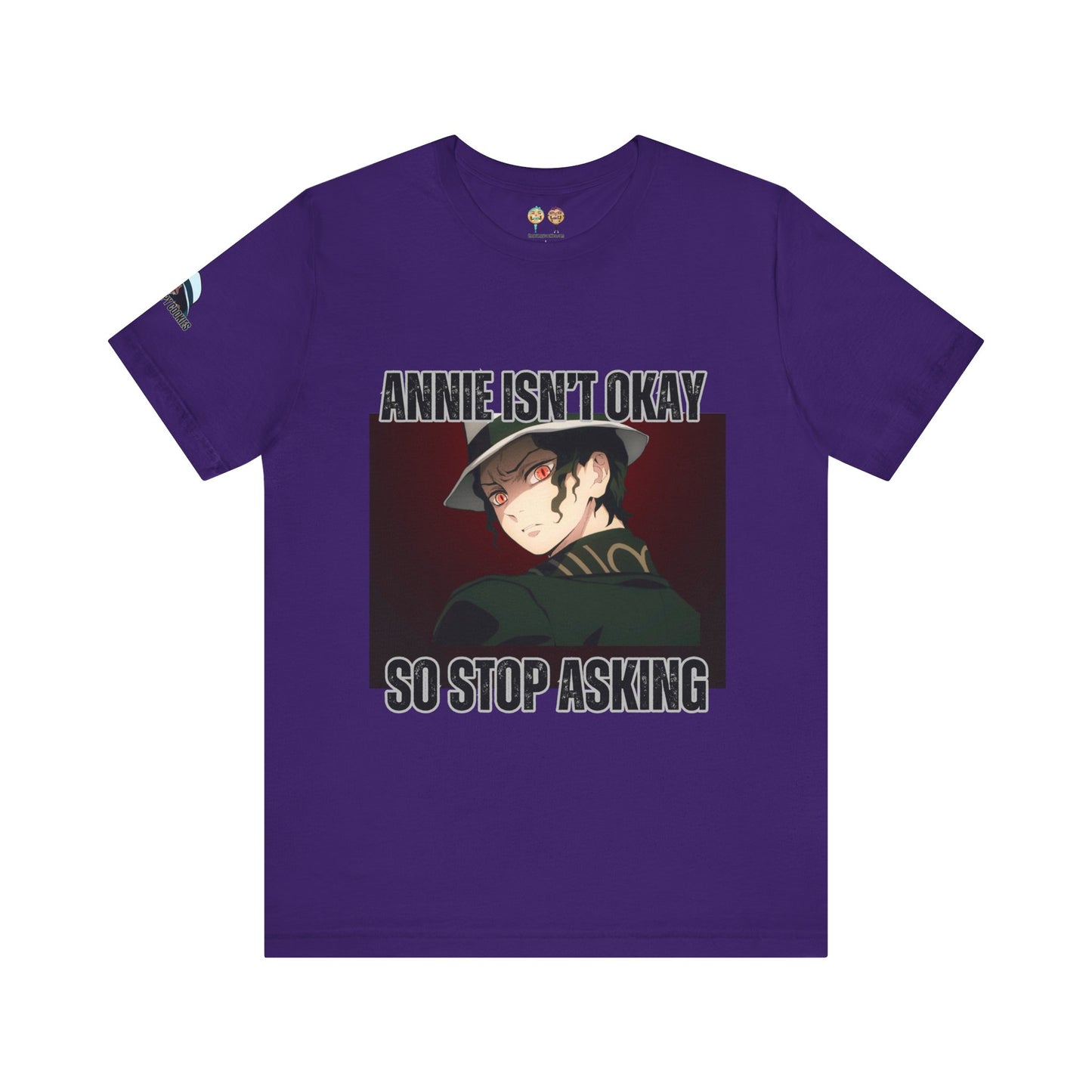 Demon Slayer - Blood Stains on the Carpet Unisex Jersey Short Sleeve Tee