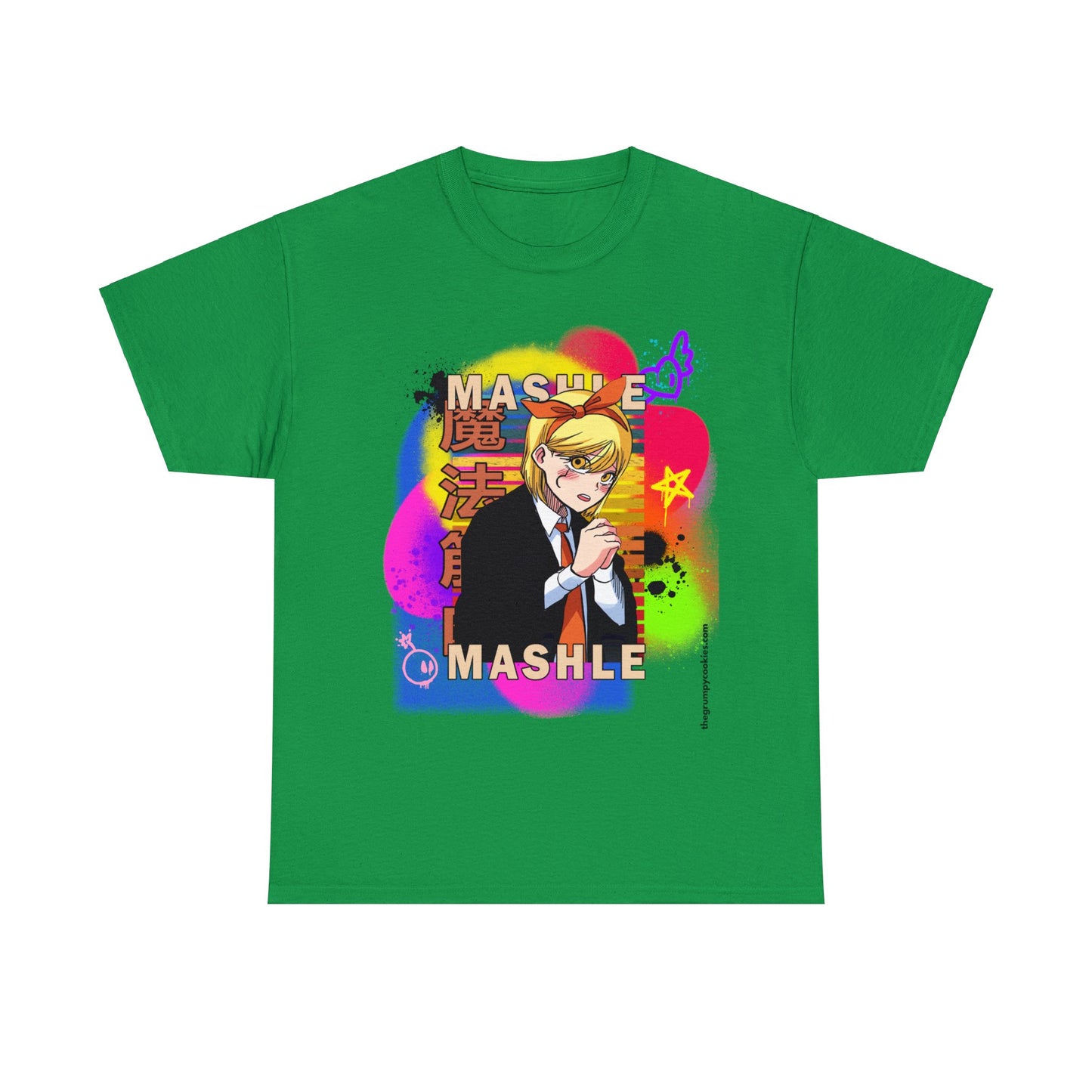 Mashle - Lemon Irvine Graffiti Unisex Heavy Cotton Tee