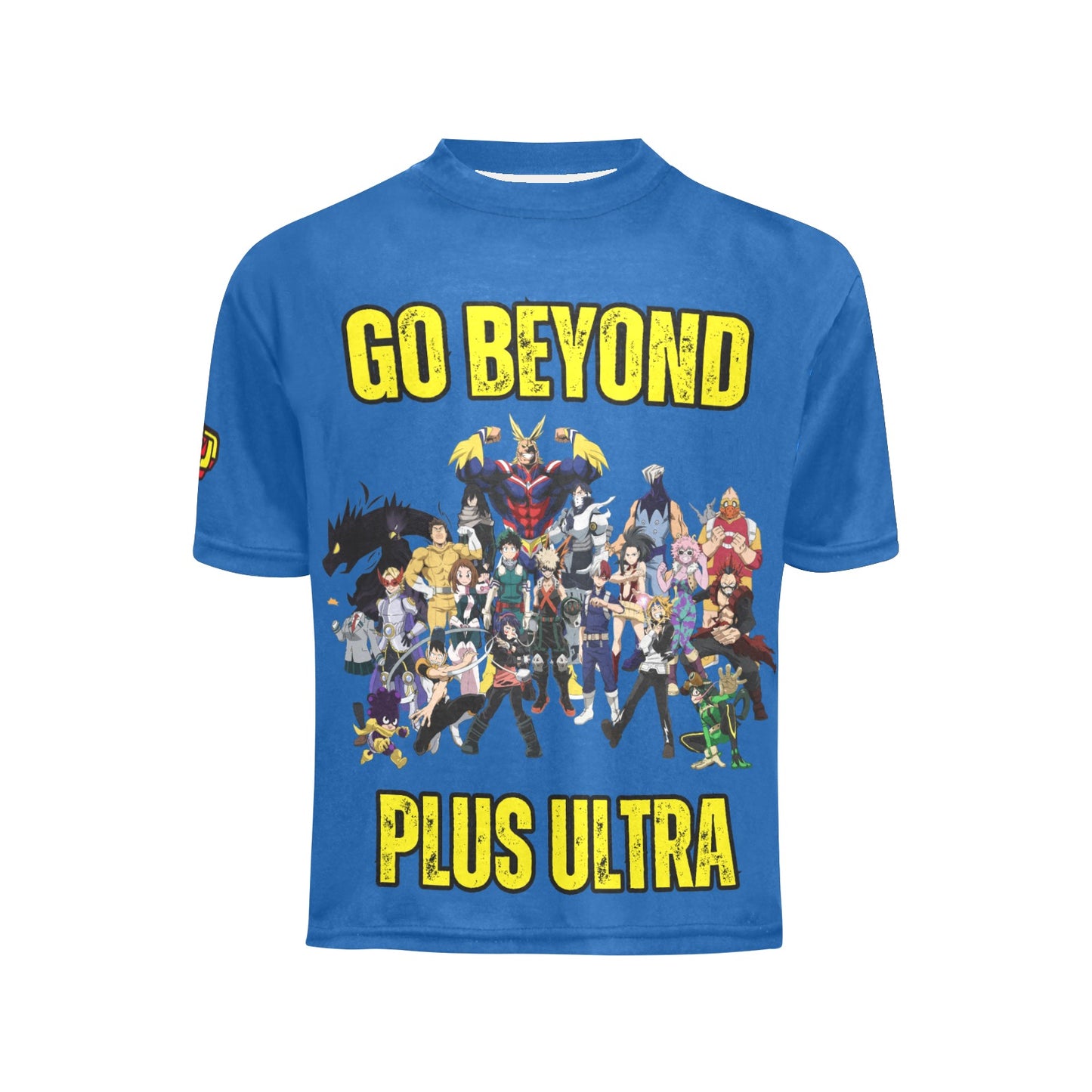 My Hero Academia - Go Beyond Big Girls All Over Print Crew Neck T-Shirt