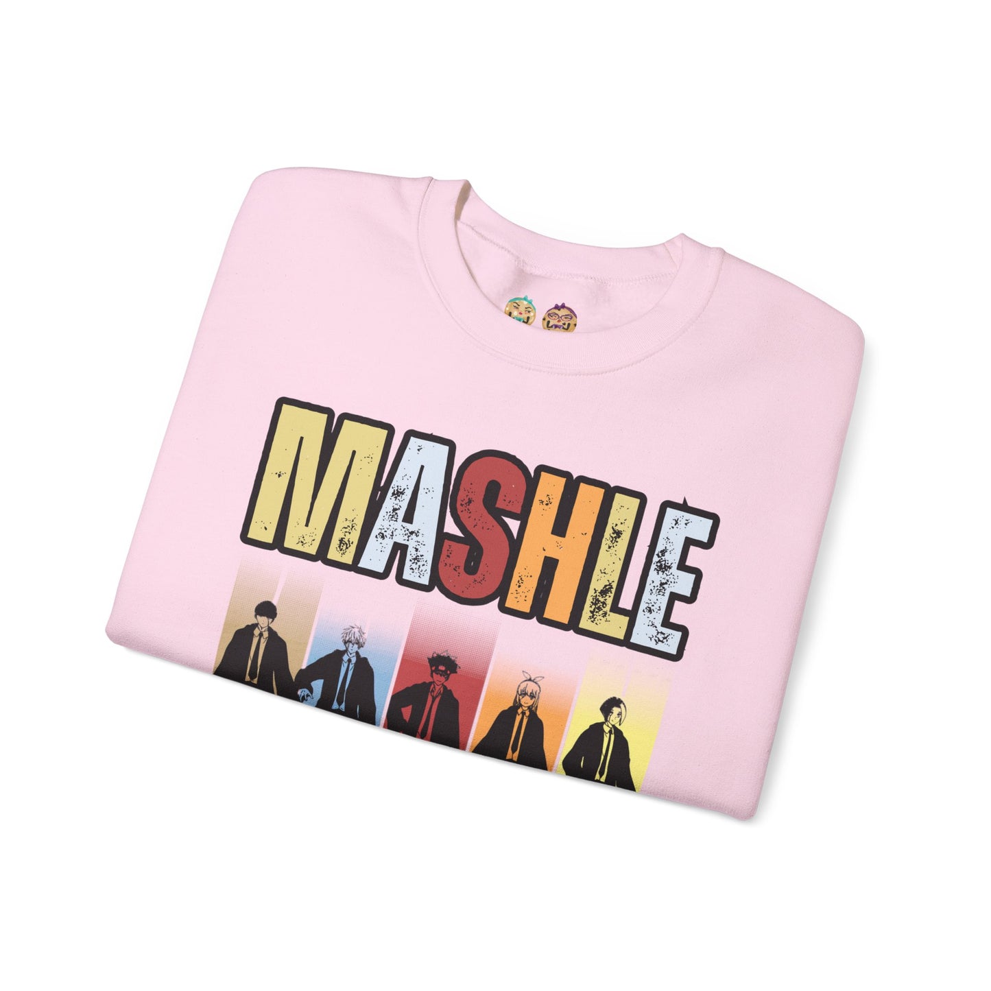 Mashle - Team No Magic Unisex Heavy Blend™ Crewneck Sweatshirt
