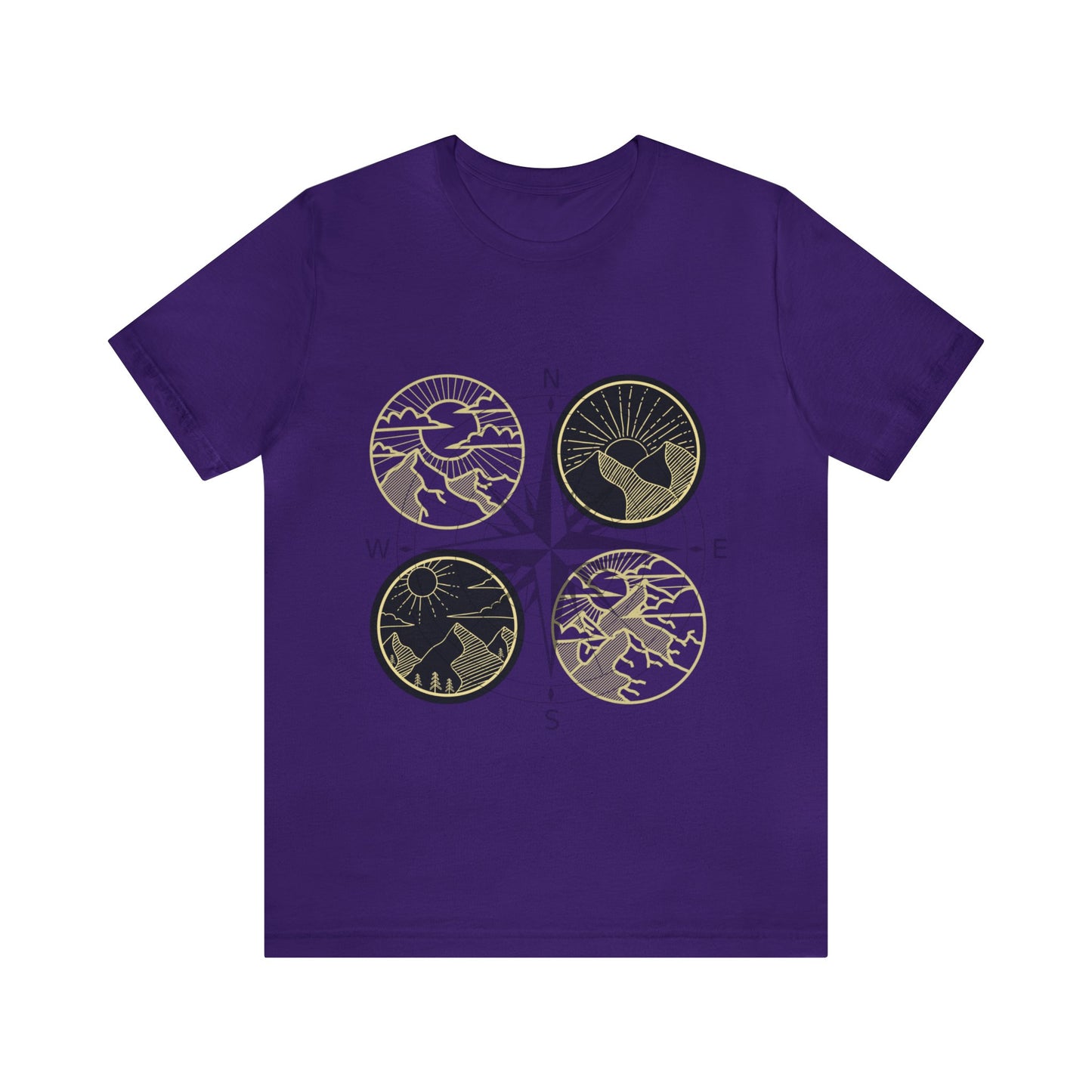 The Grumpy Cookies - Compass Short Sleeve Tee
