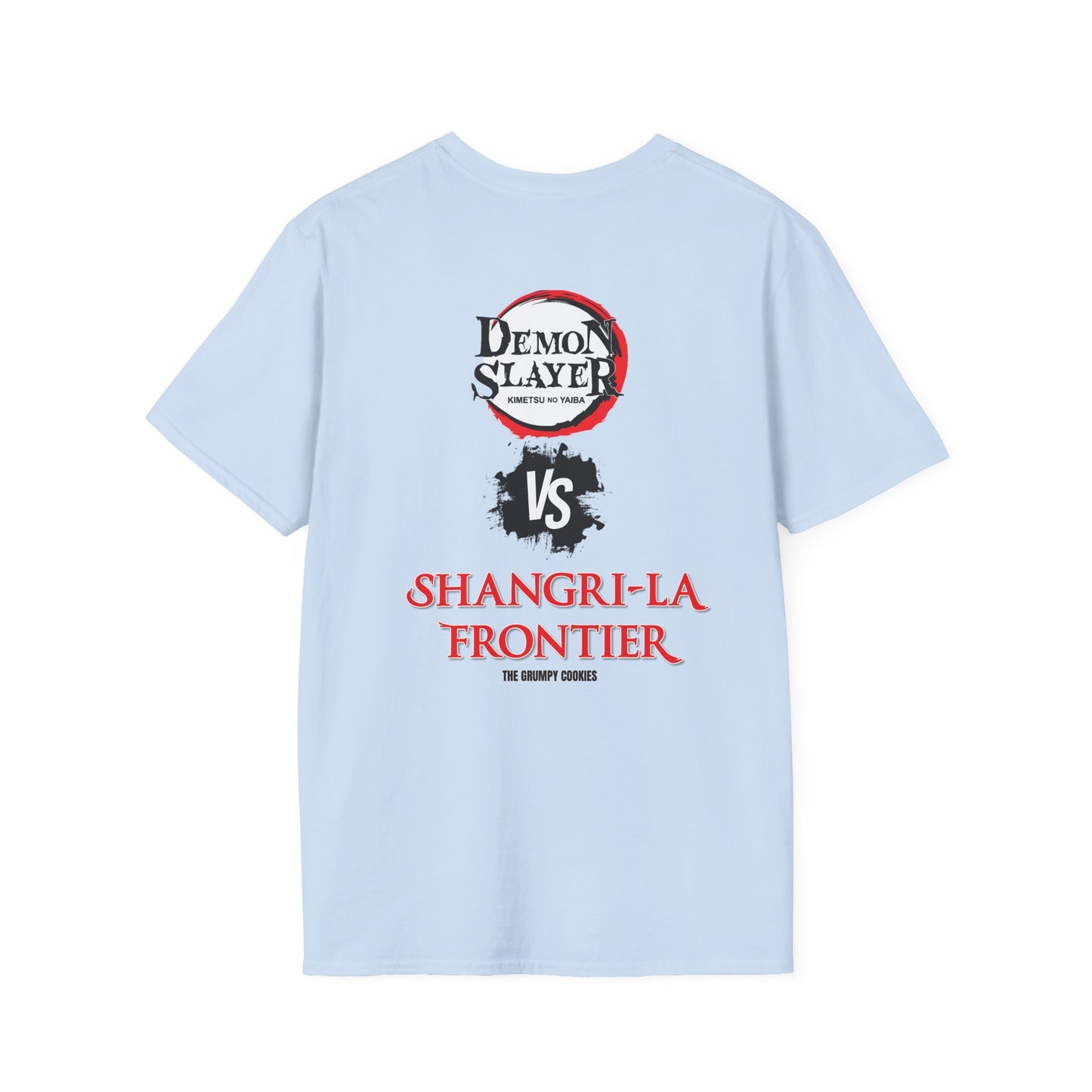 Shangri-la Frontier vs Demon Slayer- Boar Head vs Bird Brain Graphic Tee