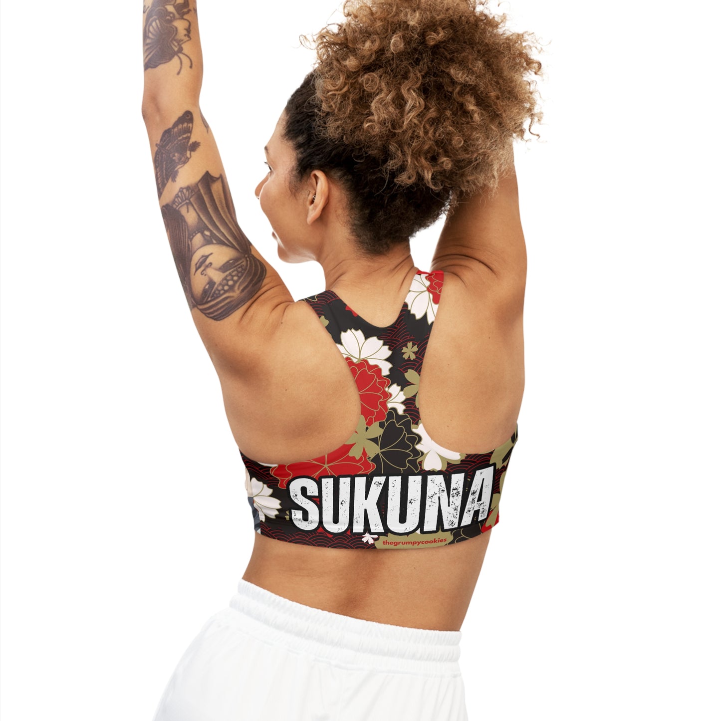 Jujitsu Kaisen - Stop & Smell The Flowers Women's Seamless Sports Bra