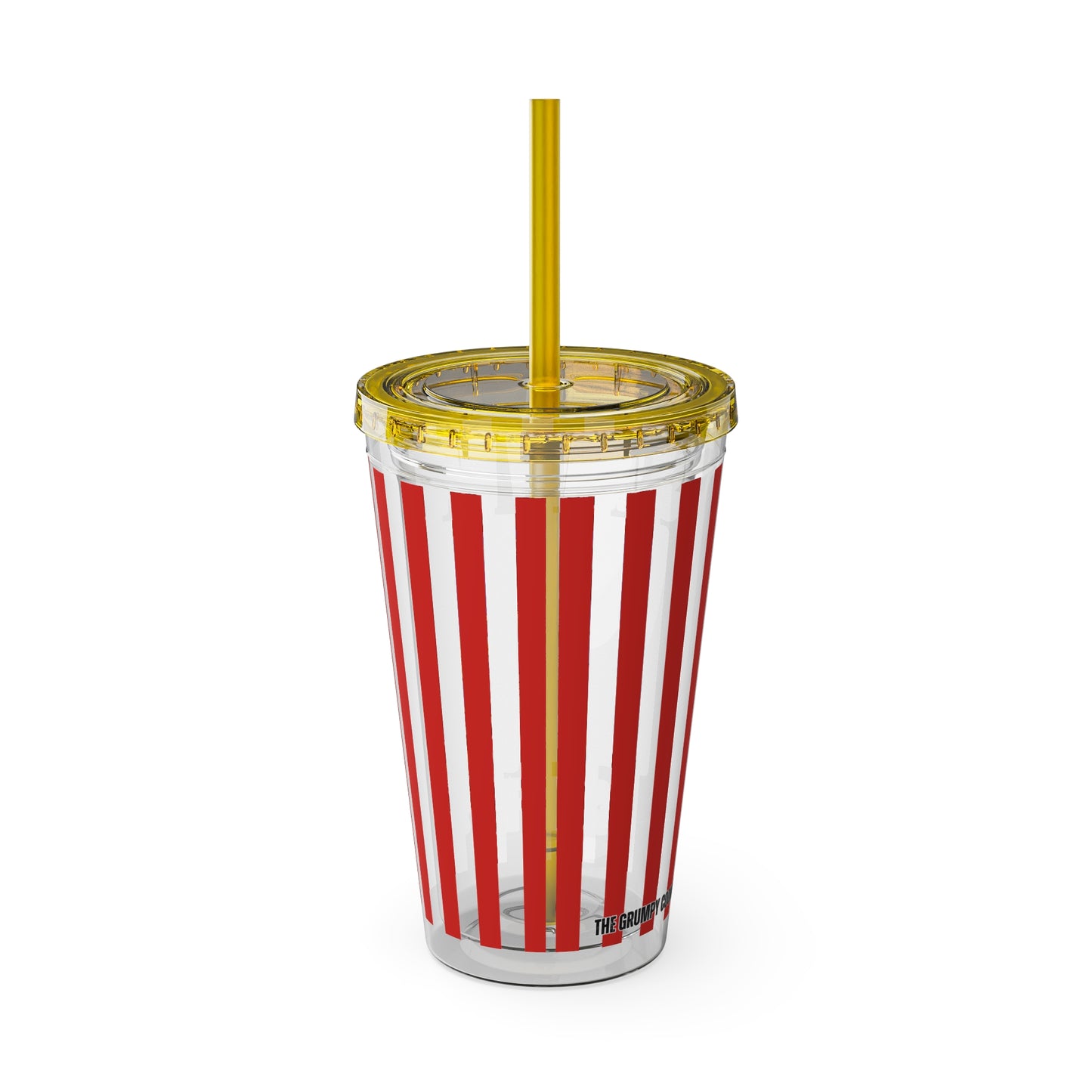 Straw Hat Coffee - Captain Luffy Sunsplash Tumbler with Straw, 16oz