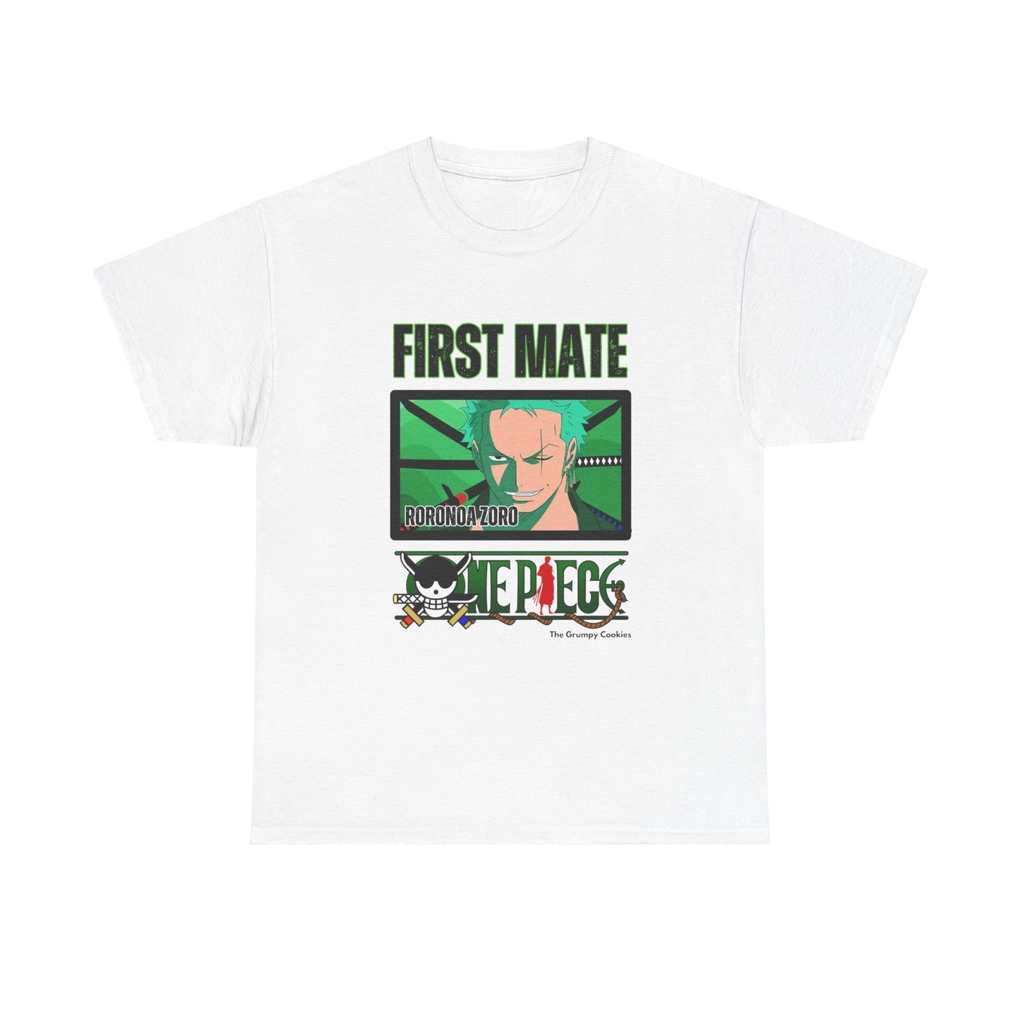 One Piece - First Mate Zoro Unisex Heavy Cotton Tee