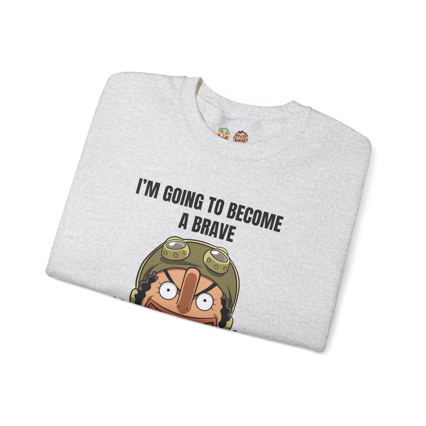 One Piece - Brave Warrior of the Sea Unisex Heavy Blend™ Crewneck Sweatshirt