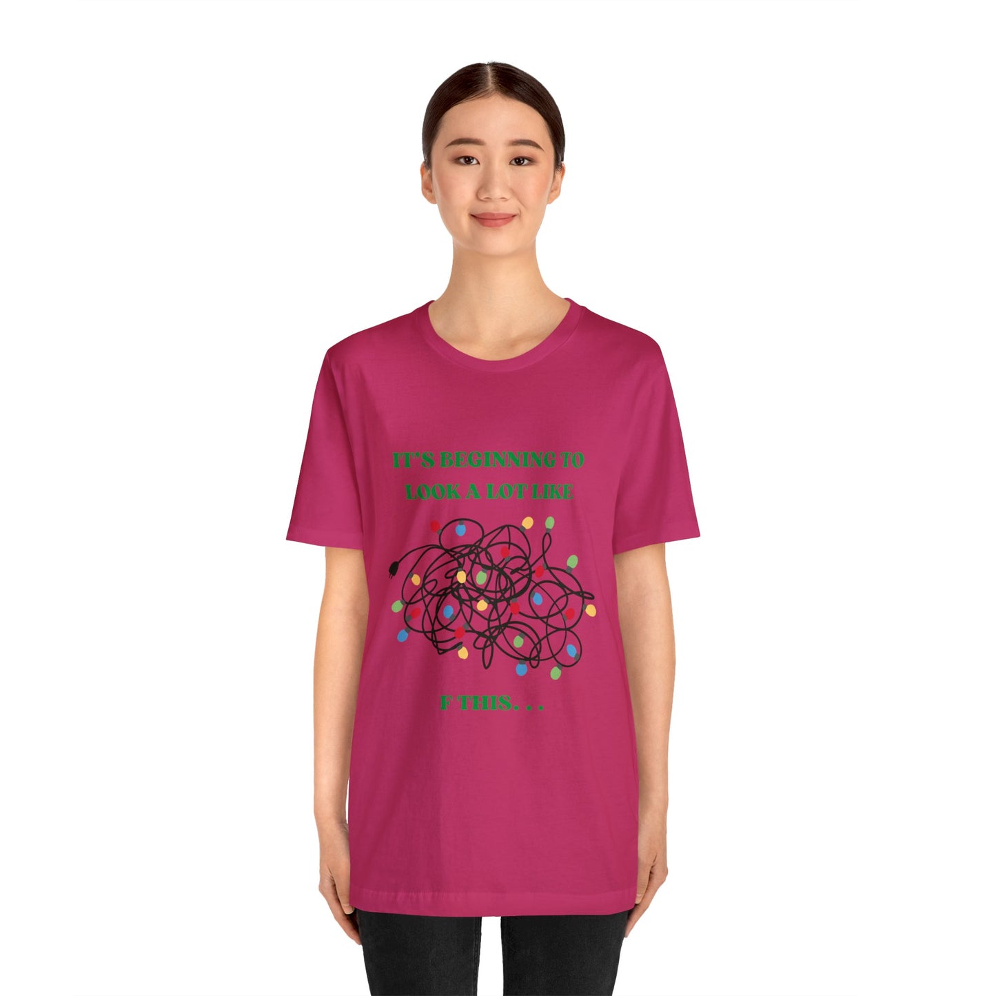 The Grumpy Cookies - It's Beginning to Look A Lot Like. . . Short Sleeve Tee