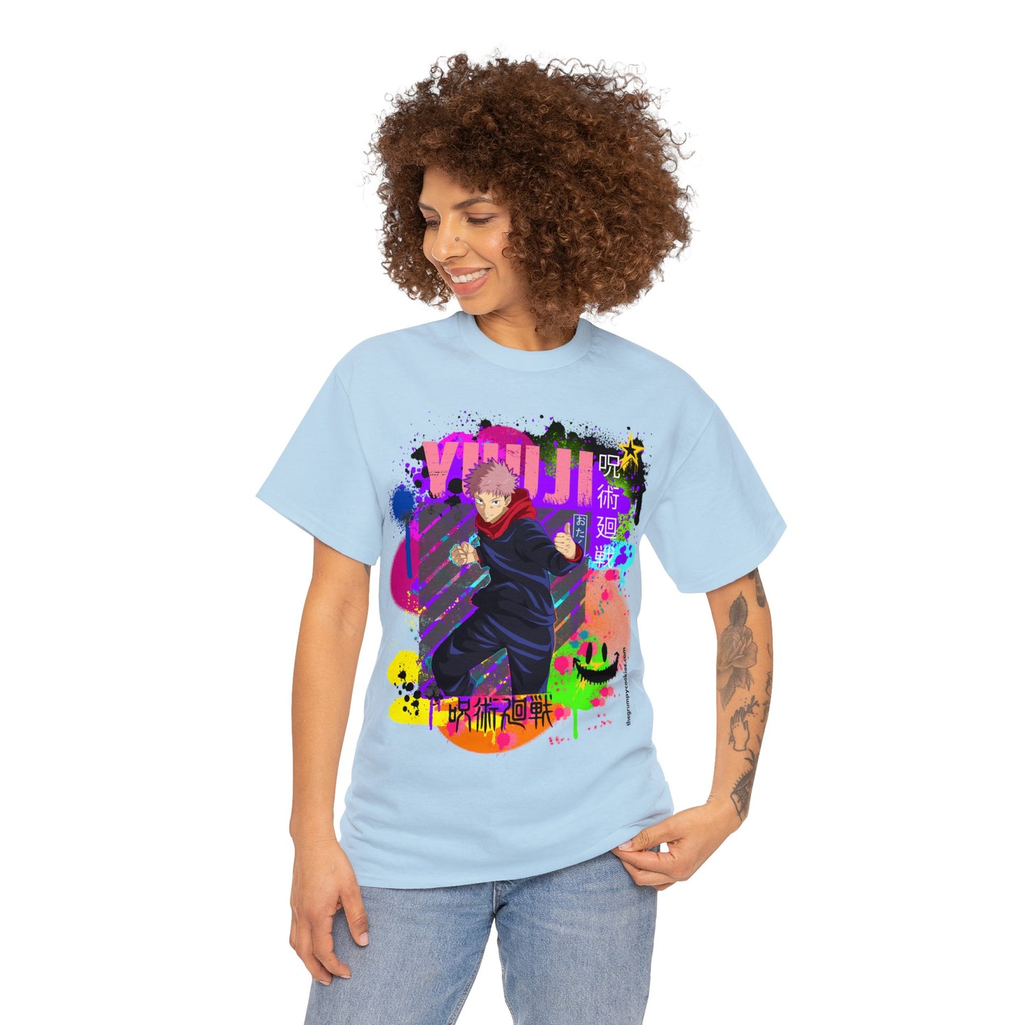 Jujutsu Kaisen - Yuji Says Bring It Unisex Heavy Cotton Tee