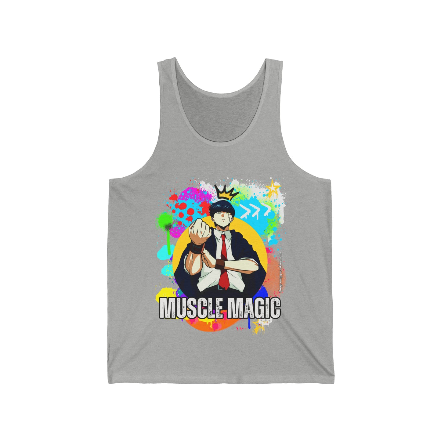 Mashle - Graffiti Mash Men's Jersey Tank