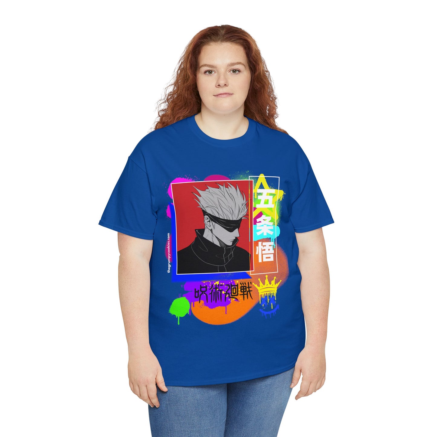 Jujutsu Kaisen - Emo Gojo Unisex Heavy Cotton Tee
