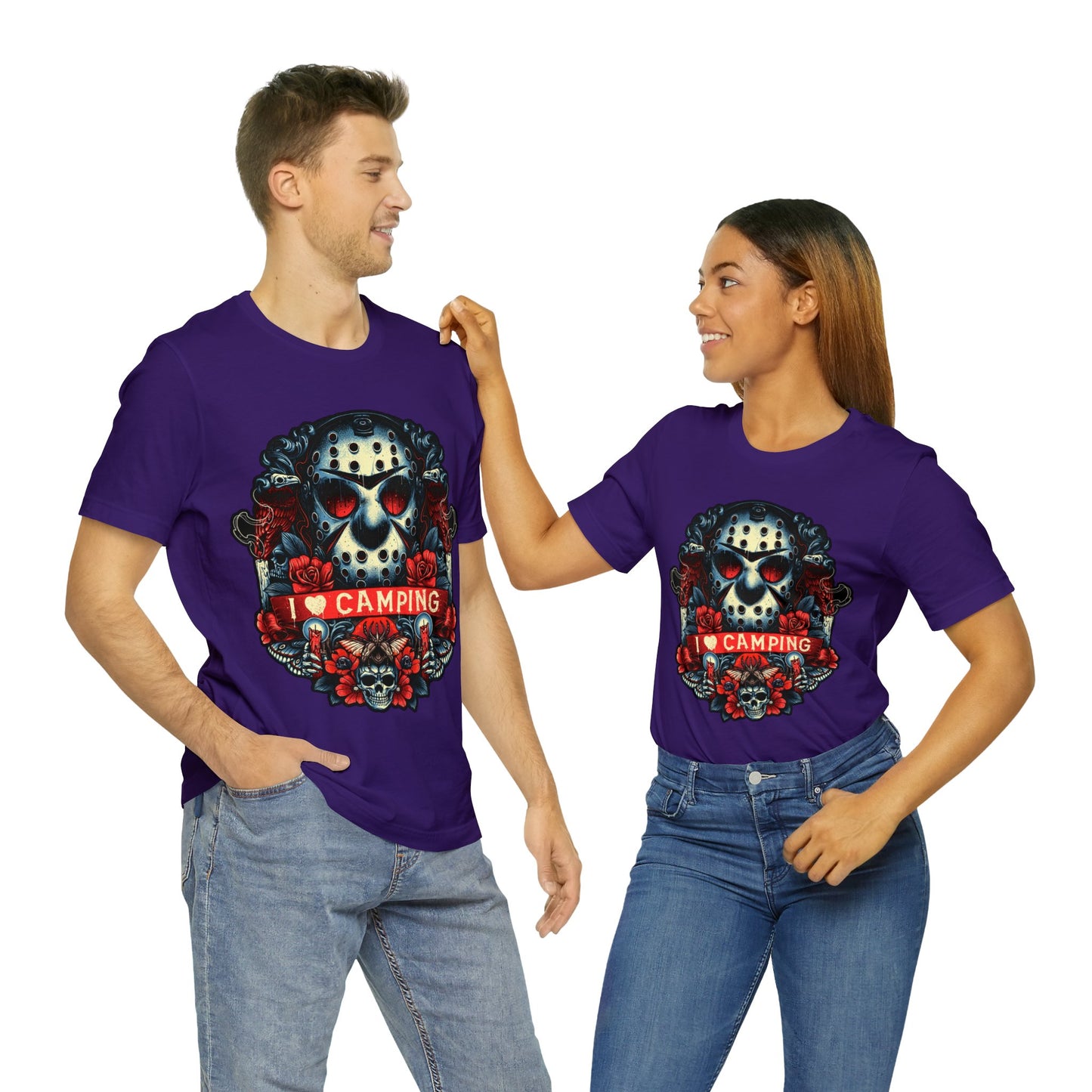 Friday the 13th - I Heart Camping Short Sleeve Tee