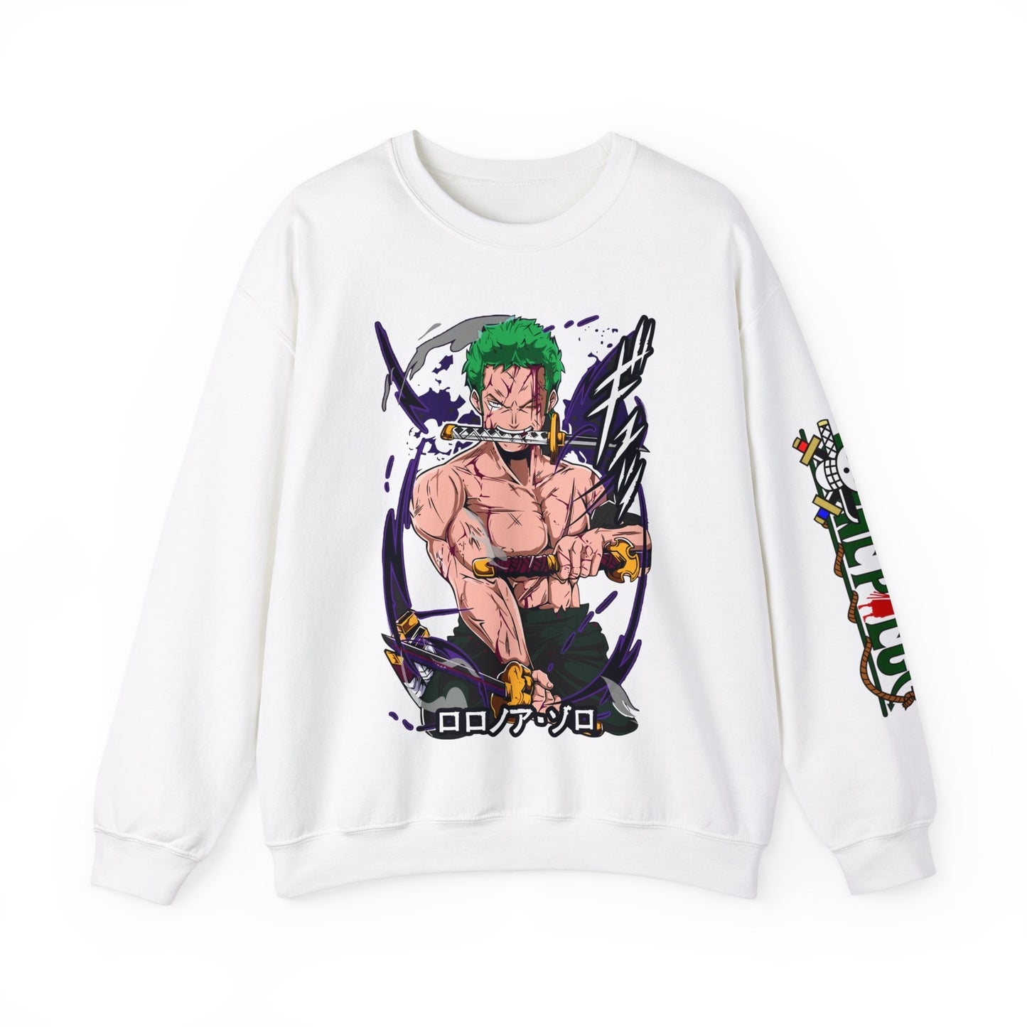 One Piece - Zoro Unisex Heavy Blend™ Crewneck Sweatshirt