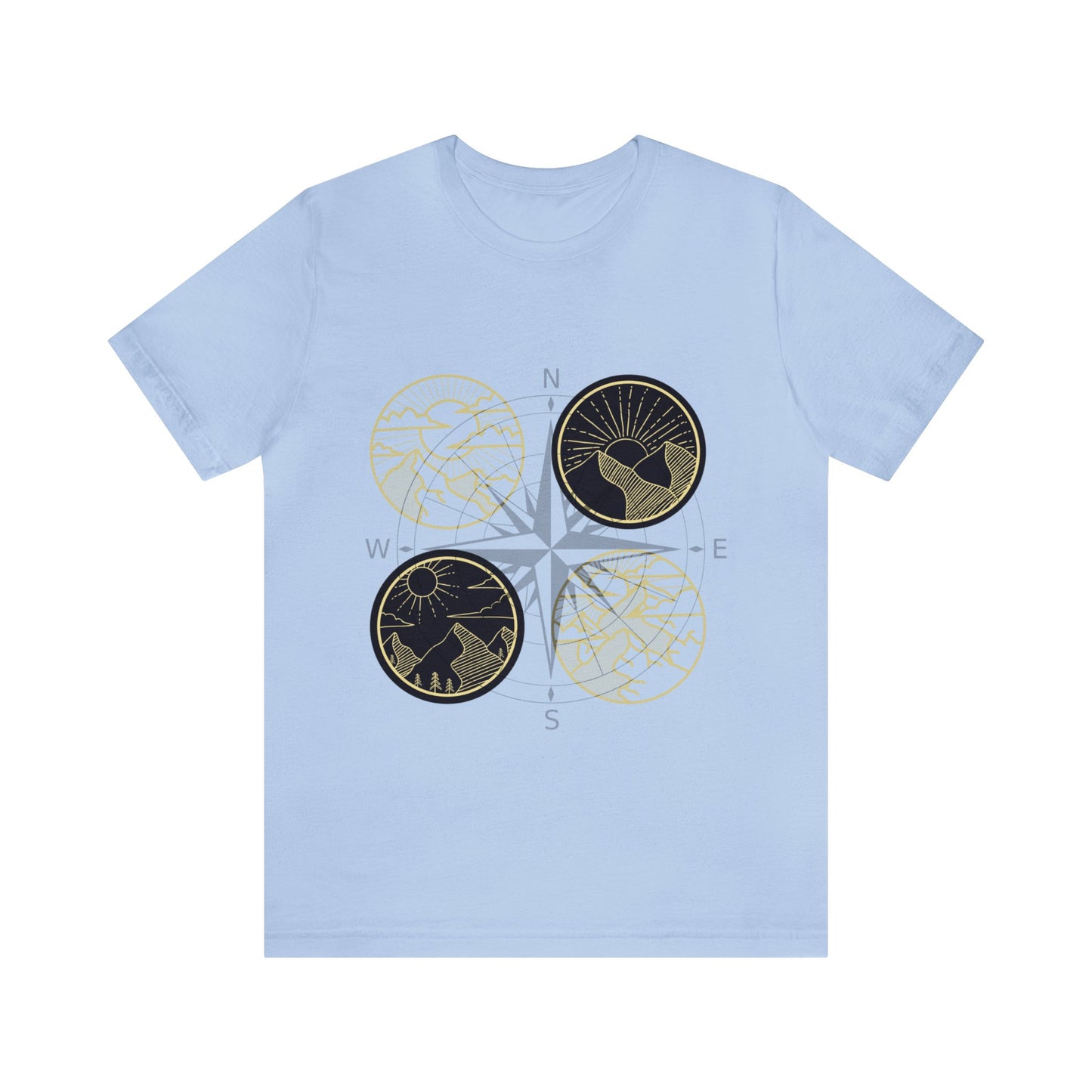 The Grumpy Cookies - Compass Short Sleeve Tee