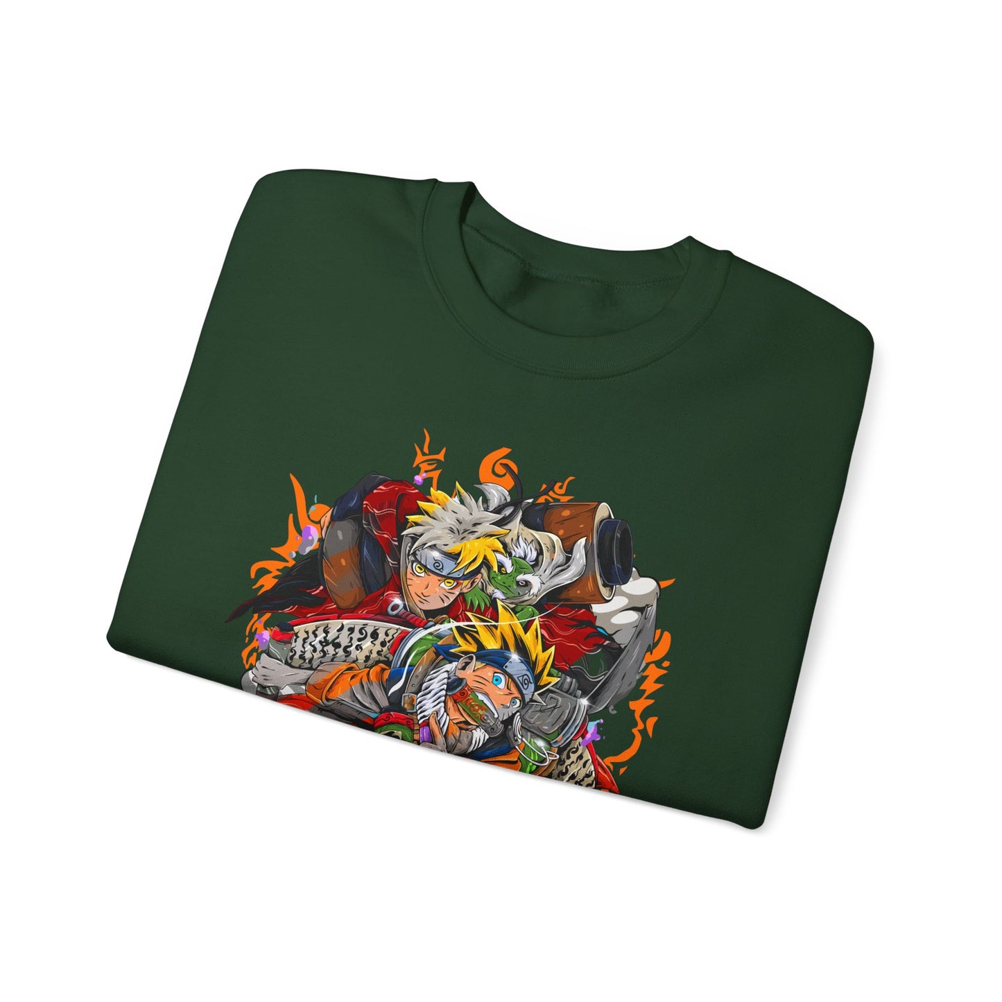 Naruto - The many faces of Naruto Unisex Heavy Blend™ Crewneck Sweatshirt