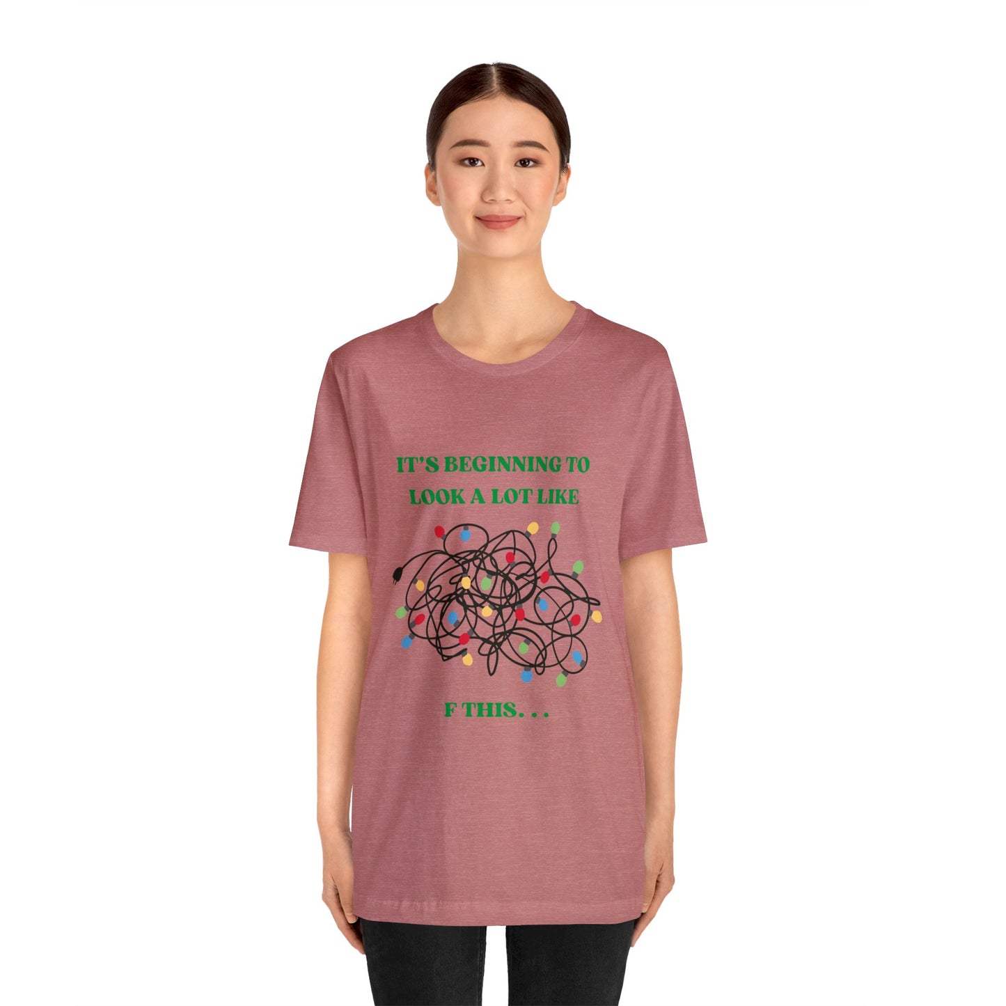 The Grumpy Cookies - It's Beginning to Look A Lot Like. . . Short Sleeve Tee