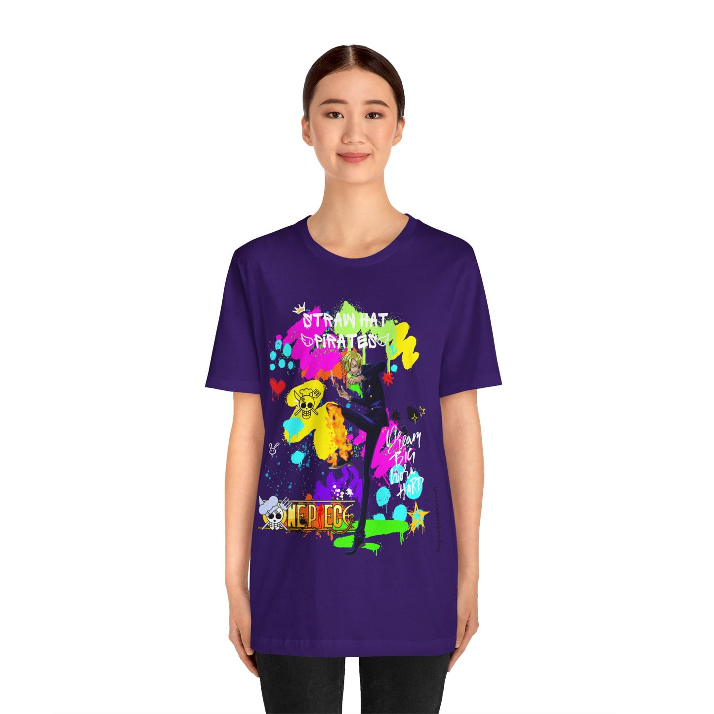 One Piece - Graffiti Sanji Unisex Jersey Short Sleeve Tee
