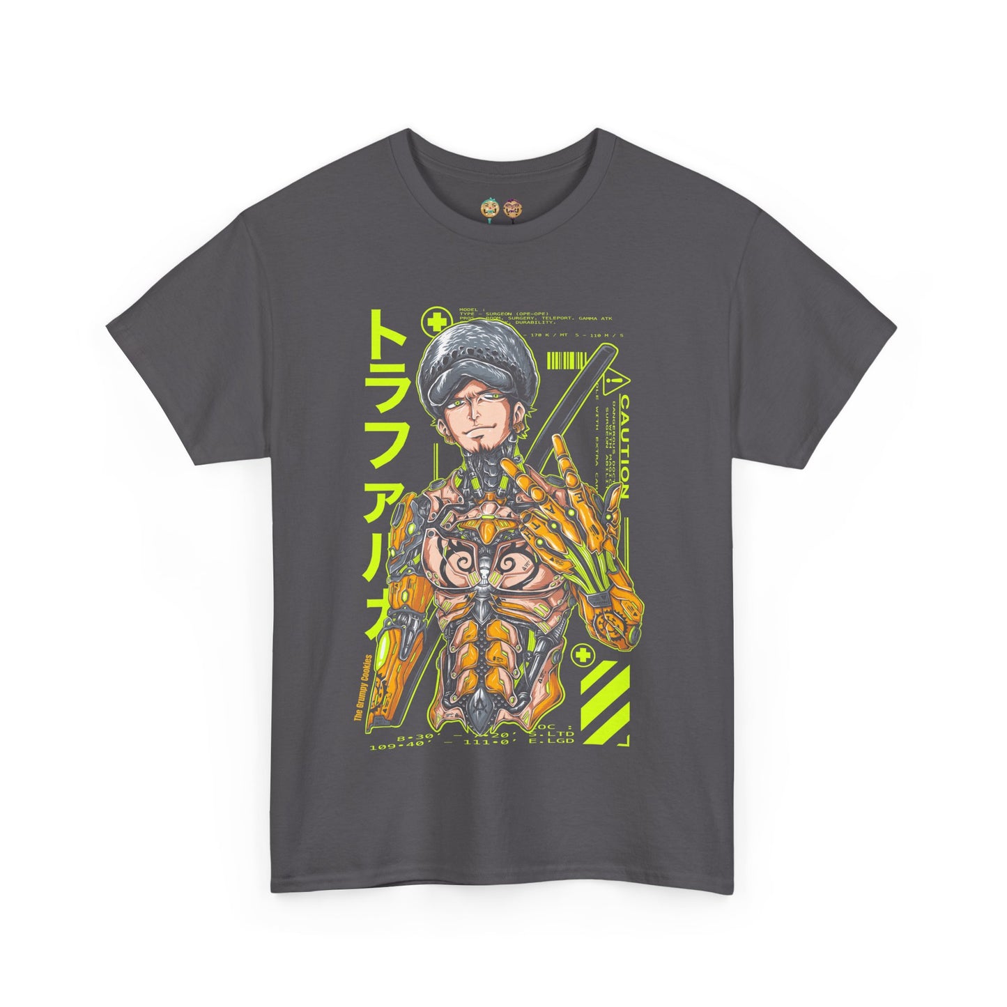 One Piece - Mecha Law Unisex Heavy Cotton Tee