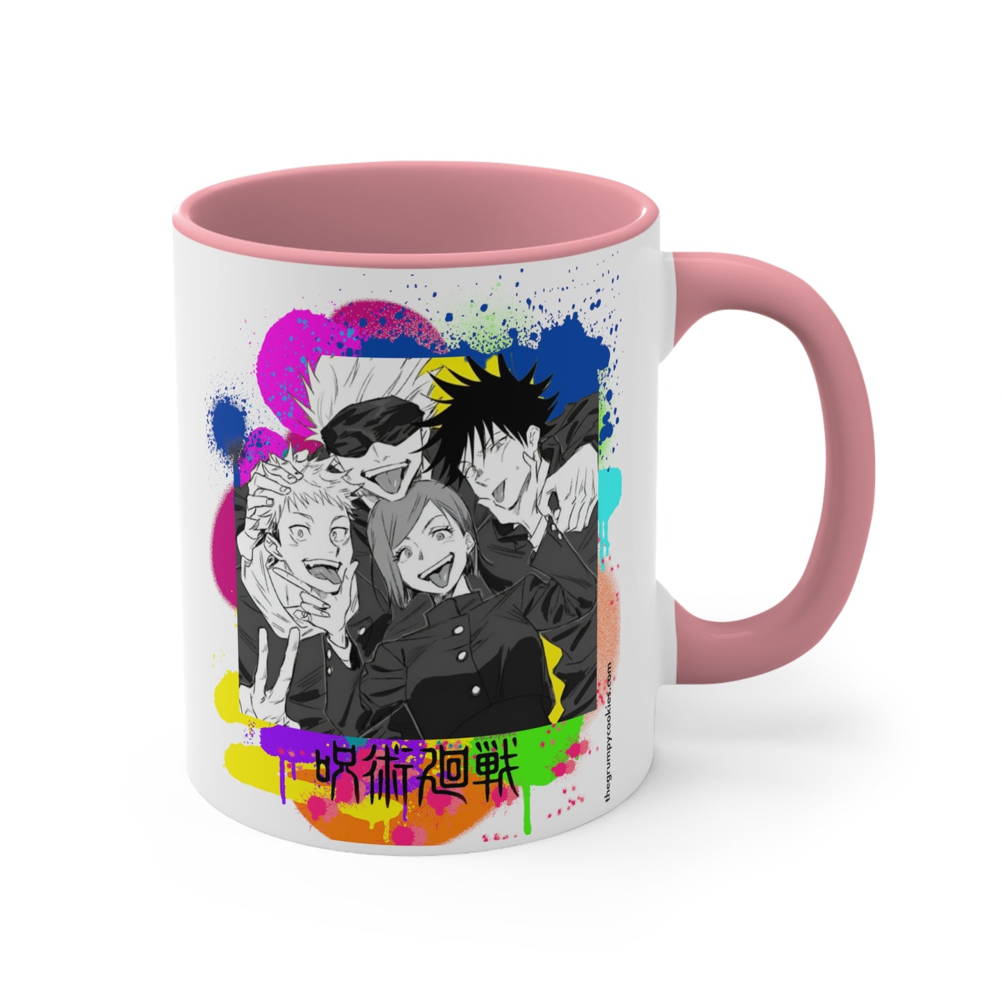 Jujutsu Kaisen - JJK Tokyo Crew Accent Coffee Mug, 11oz