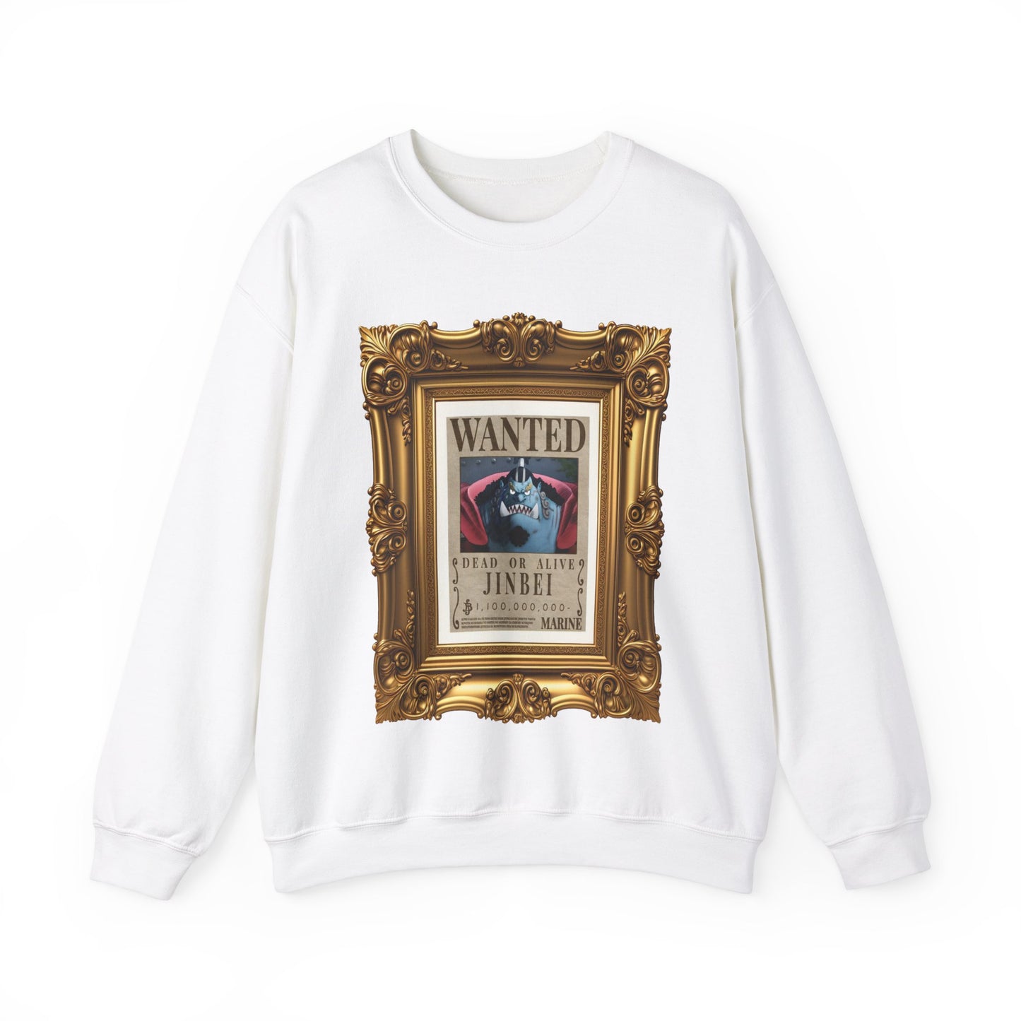 One Piece - Fine Art Jimbei Unisex Heavy Blend™ Crewneck Sweatshirt