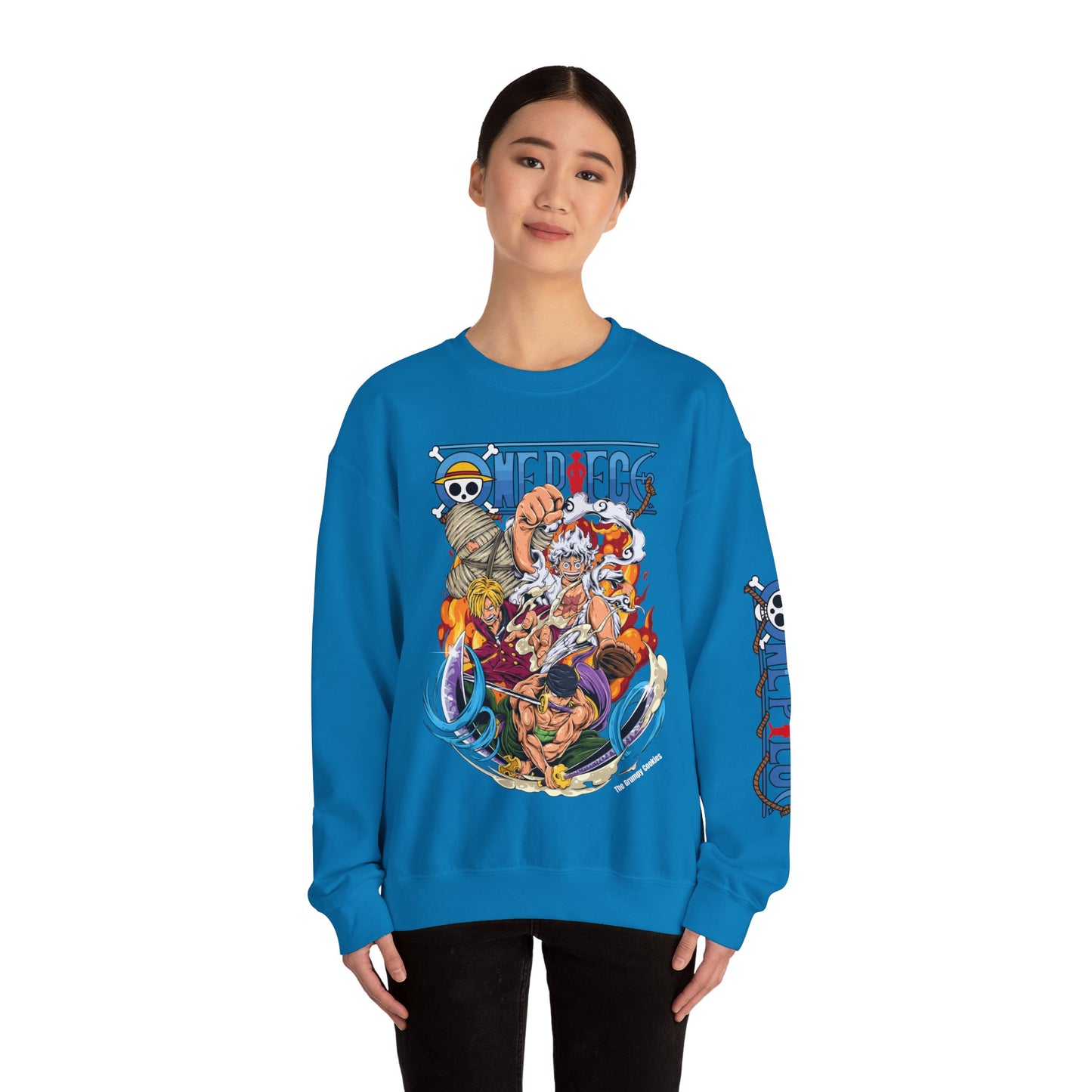 One Piece - Straw Hat Fellas Unisex Heavy Blend™ Crewneck Sweatshirt