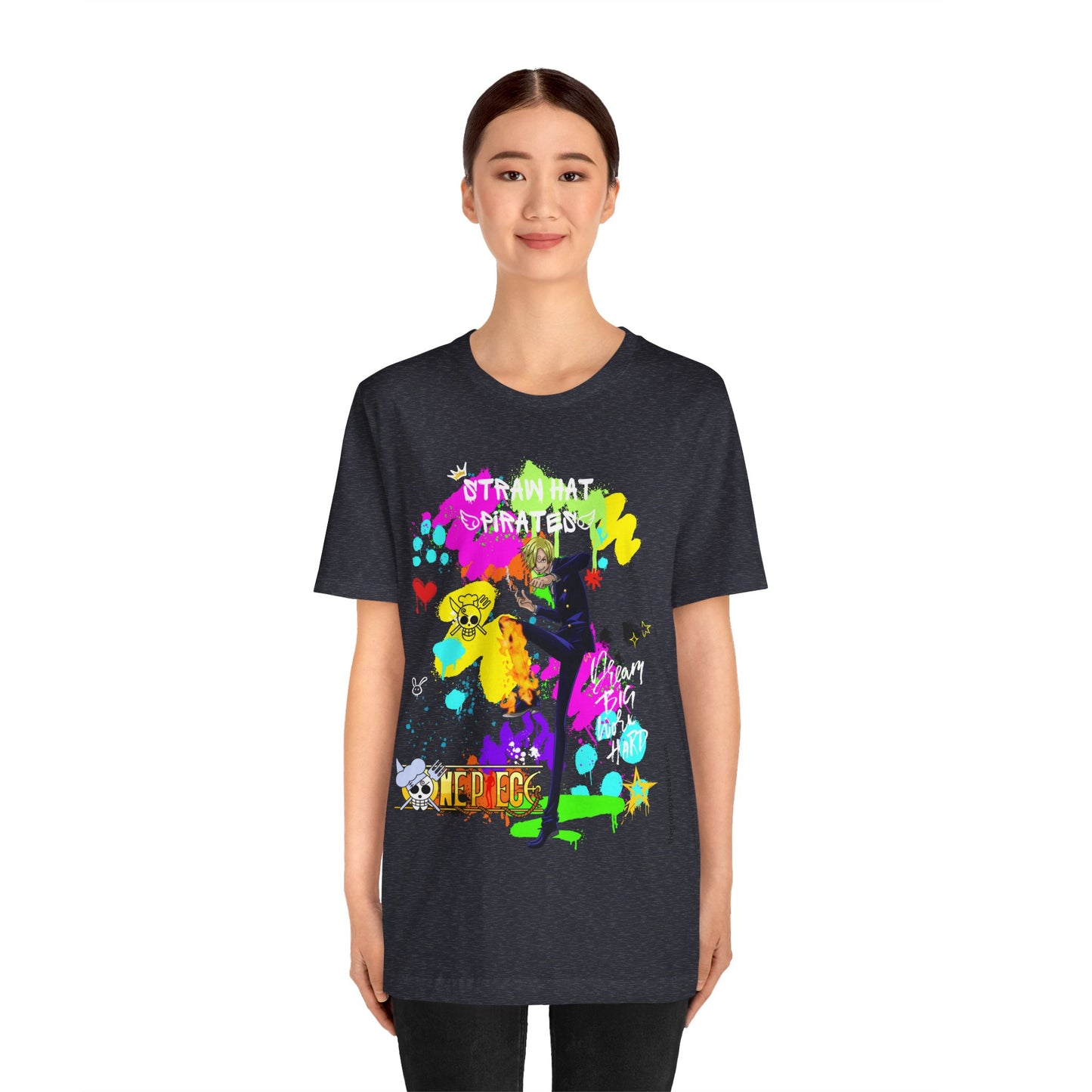 One Piece - Graffiti Sanji Unisex Jersey Short Sleeve Tee