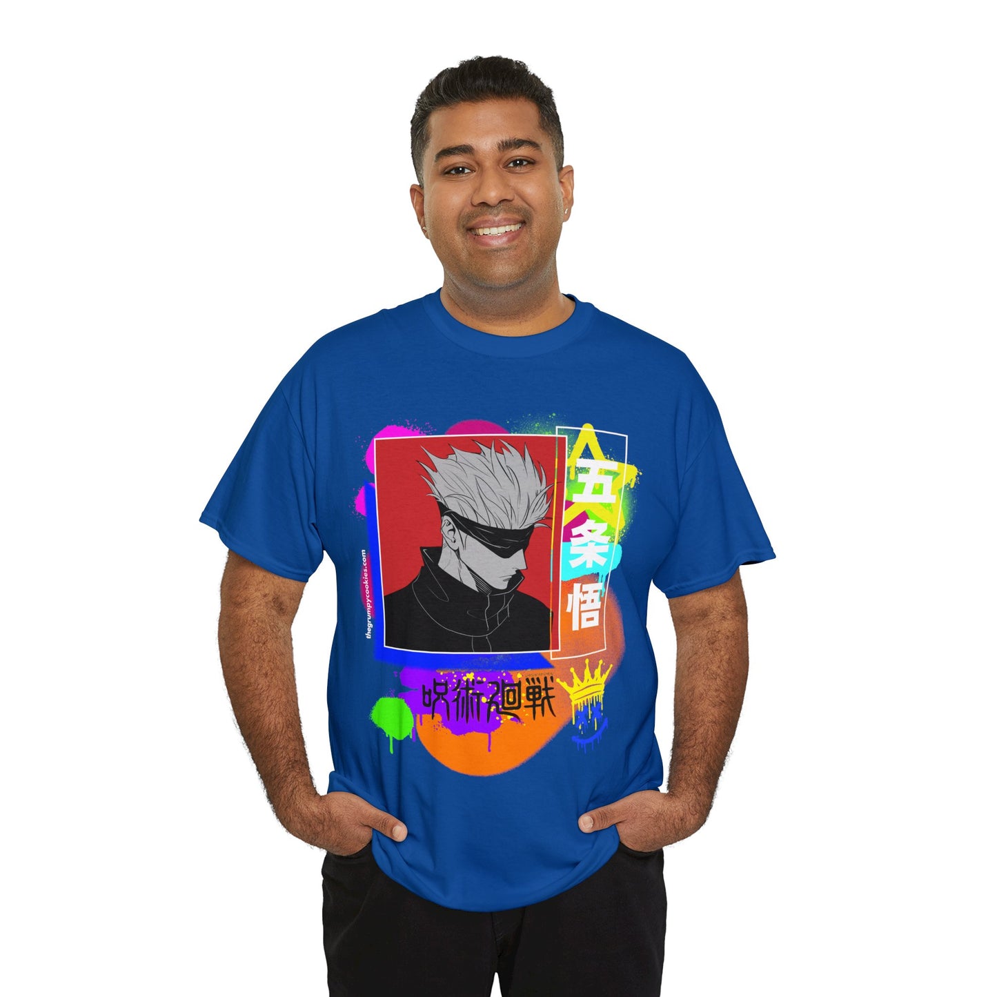 Jujutsu Kaisen - Emo Gojo Unisex Heavy Cotton Tee