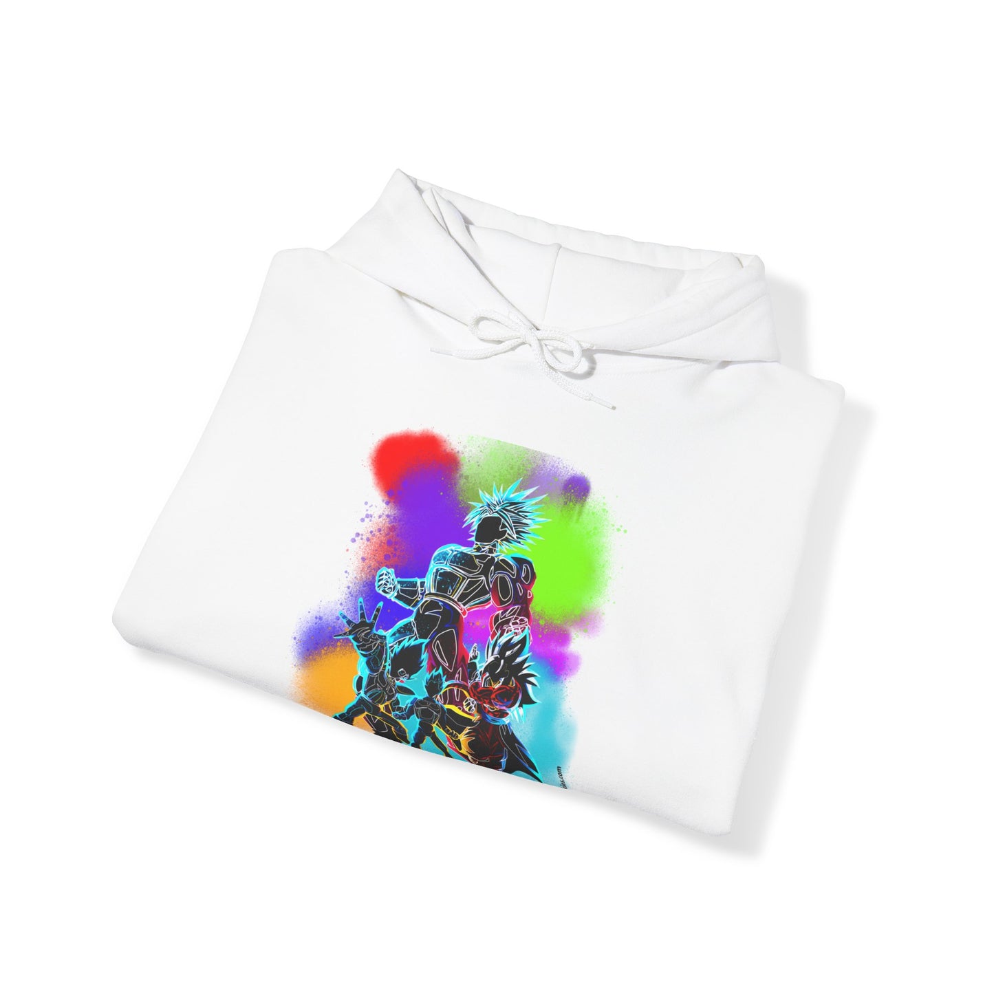 Dragon Ball - Technicolor Unisex Heavy Blend™ Hooded Sweatshirt