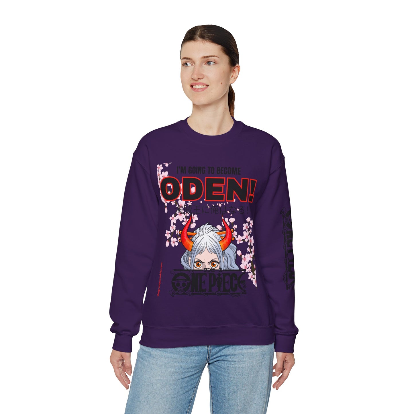 One Piece - I Will Be Oden Unisex Heavy Blend™ Crewneck Sweatshirt