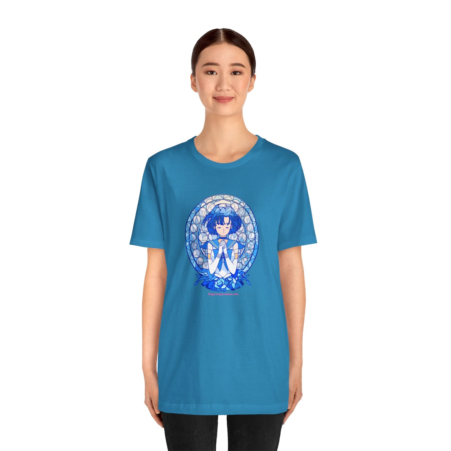 Sailor Moon - Sailor Mercury Jersey Short Sleeve Tee
