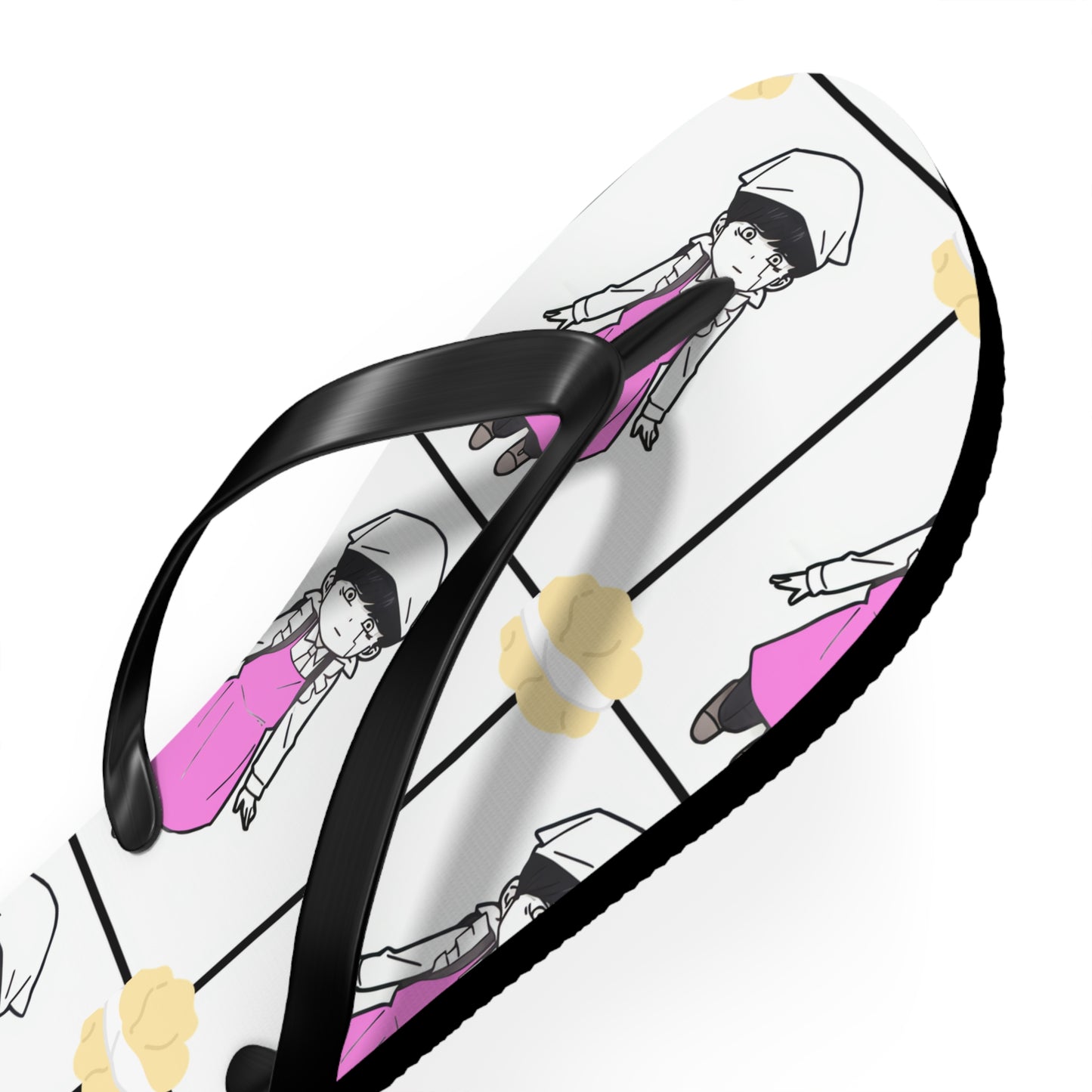 Mashle - Mash loves Cream Puffs Unisex Flip Flops