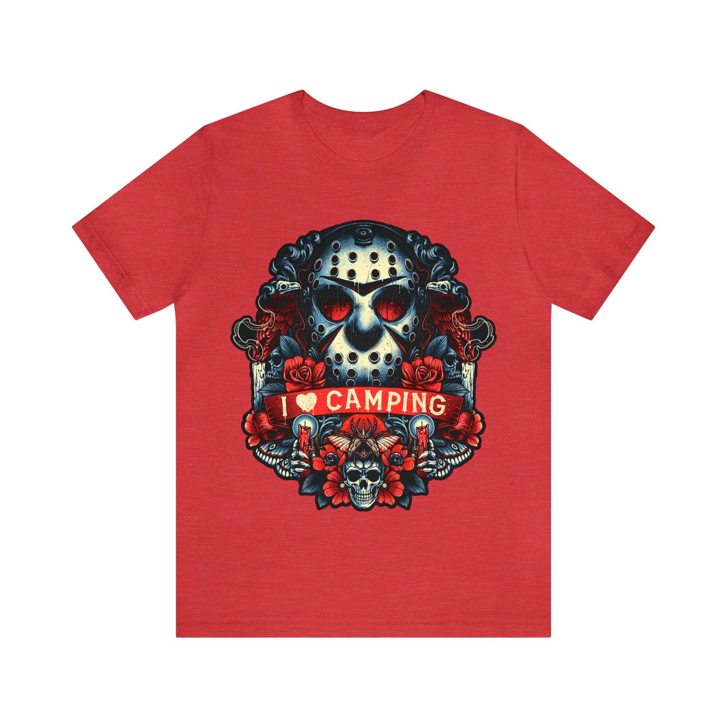 Friday the 13th - I Heart Camping Short Sleeve Tee