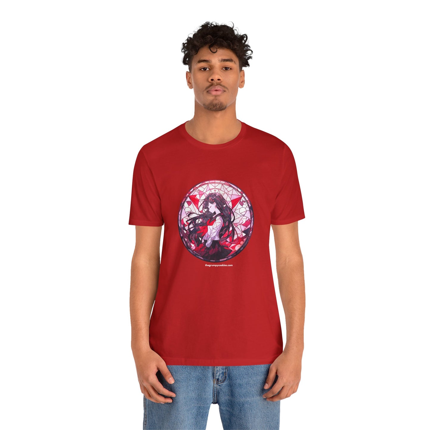 Sailor Moon - Sailor Mars Jersey Short Sleeve Tee