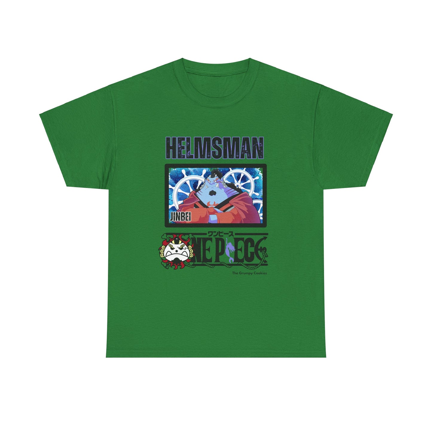 One Piece - Helmsman Jimbei Unisex Heavy Cotton Tee