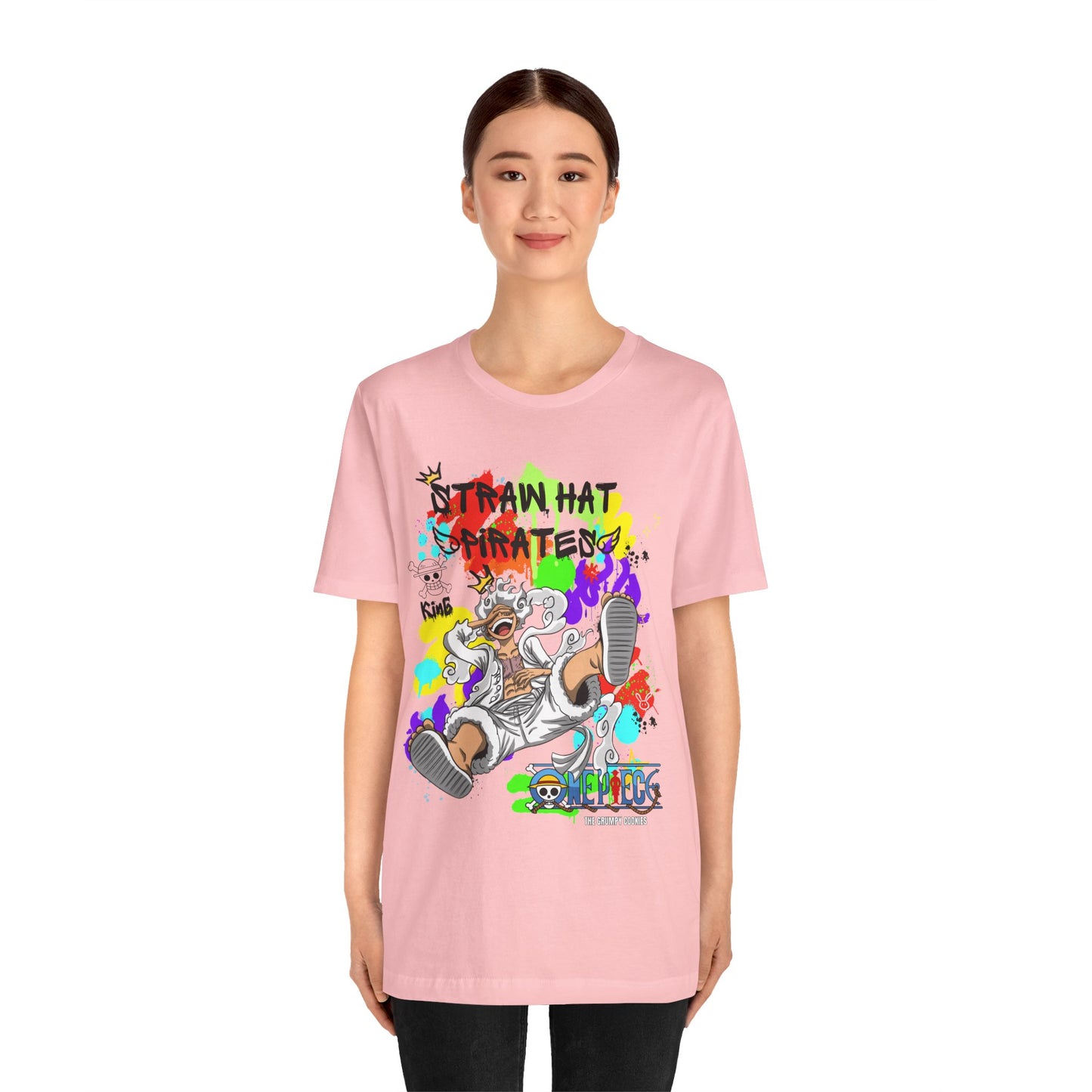 One Piece - Graffiti Luffy Unisex Jersey Short Sleeve Tee