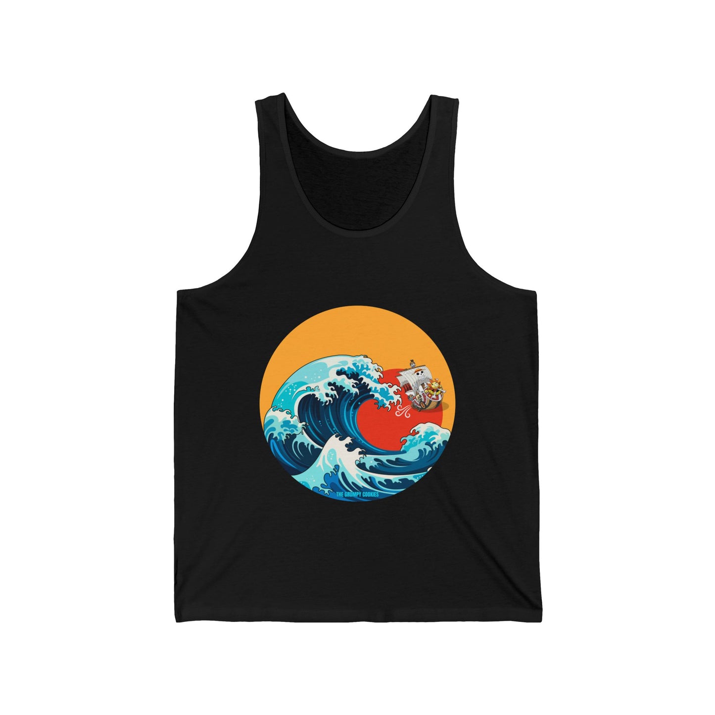 One Piece - Riding the Wave Jersey Tank
