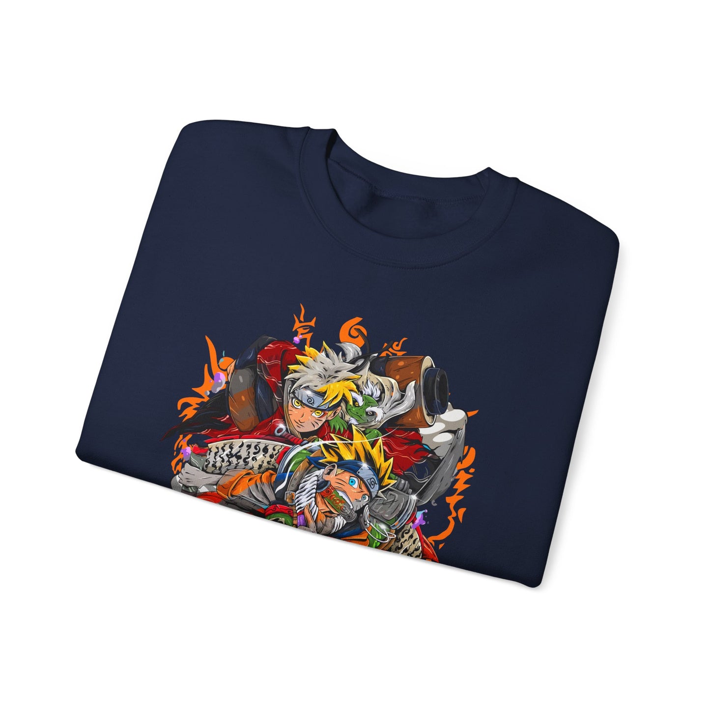 Naruto - The many faces of Naruto Unisex Heavy Blend™ Crewneck Sweatshirt