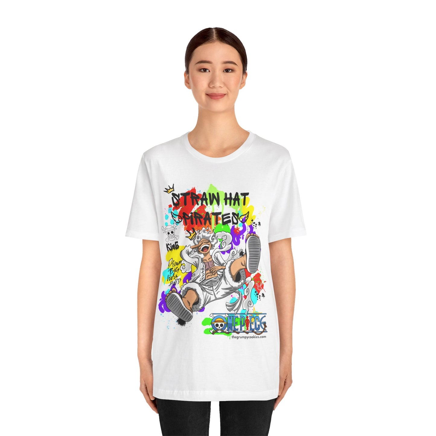 One Piece - Graffiti Luffy Unisex Jersey Short Sleeve Tee