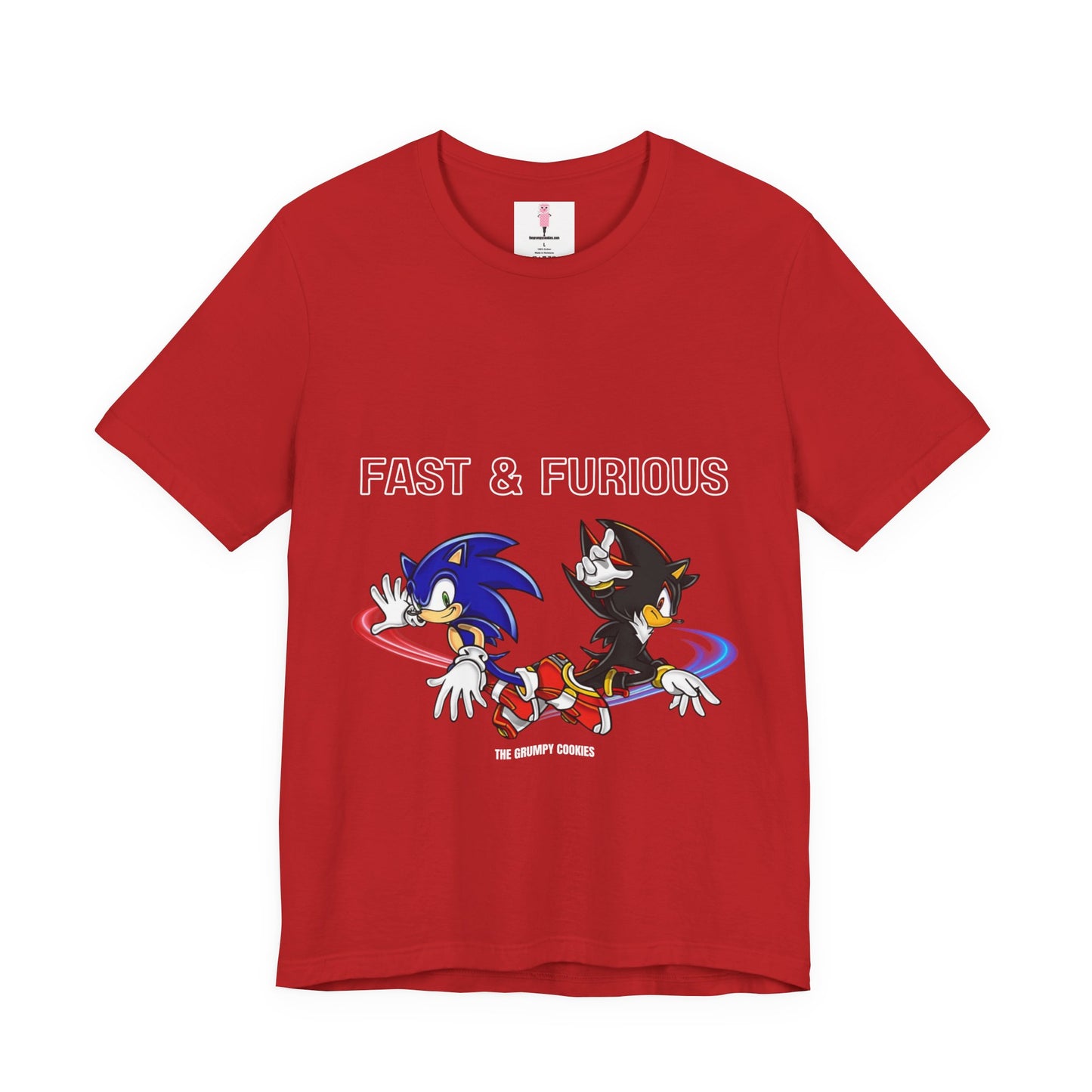 Sonic - Fast & Furious Jersey Short Sleeve Tee