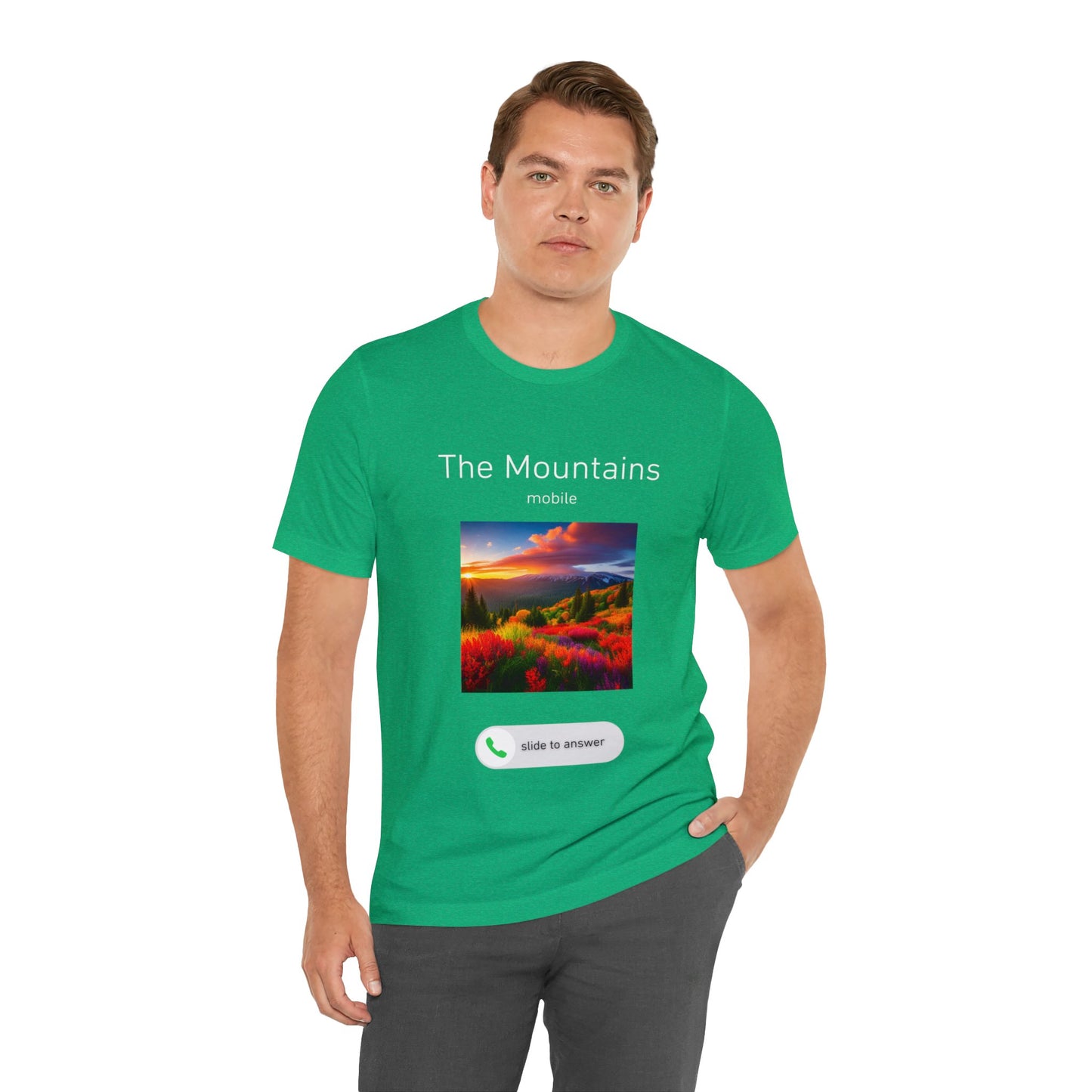 The Grumpy Cookies - Mountains Calling Short Sleeve Tee
