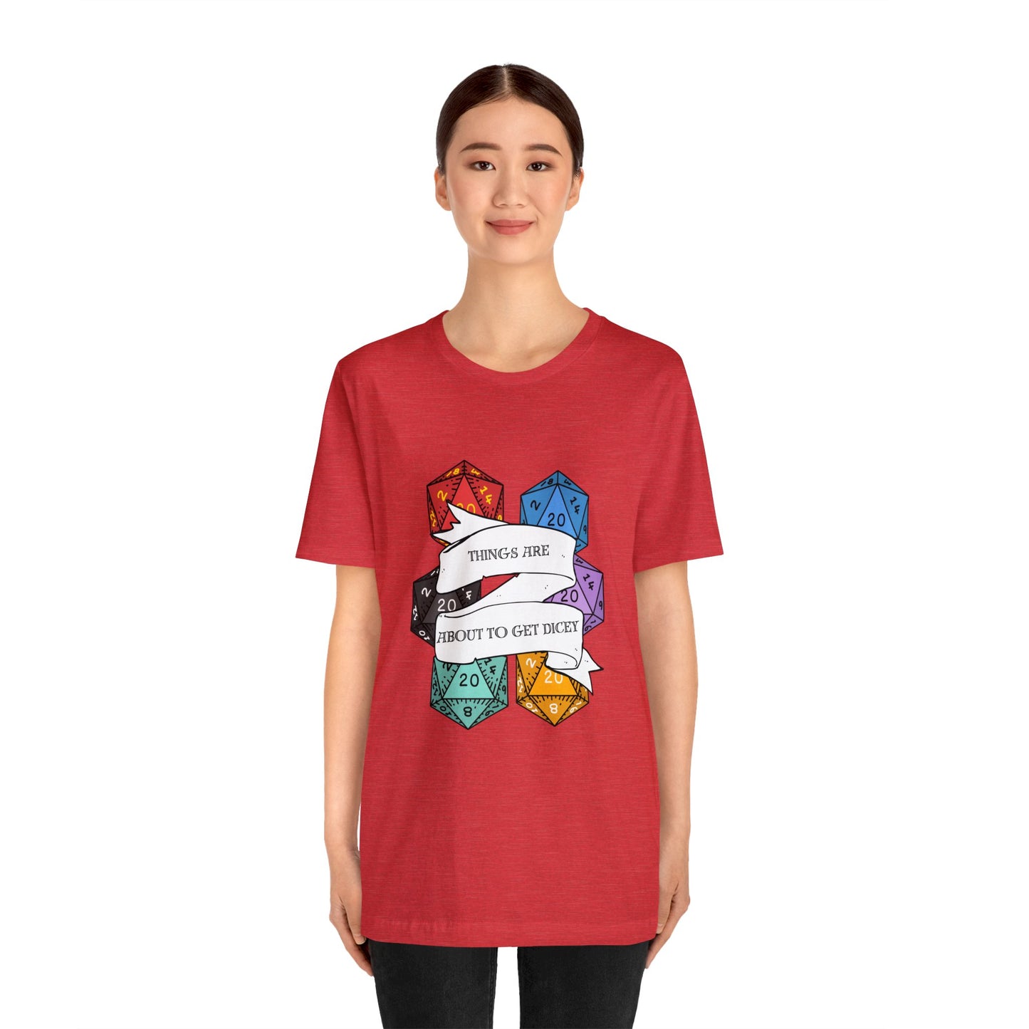 Dungeons & Dragons - Dicey Short Sleeve Tee